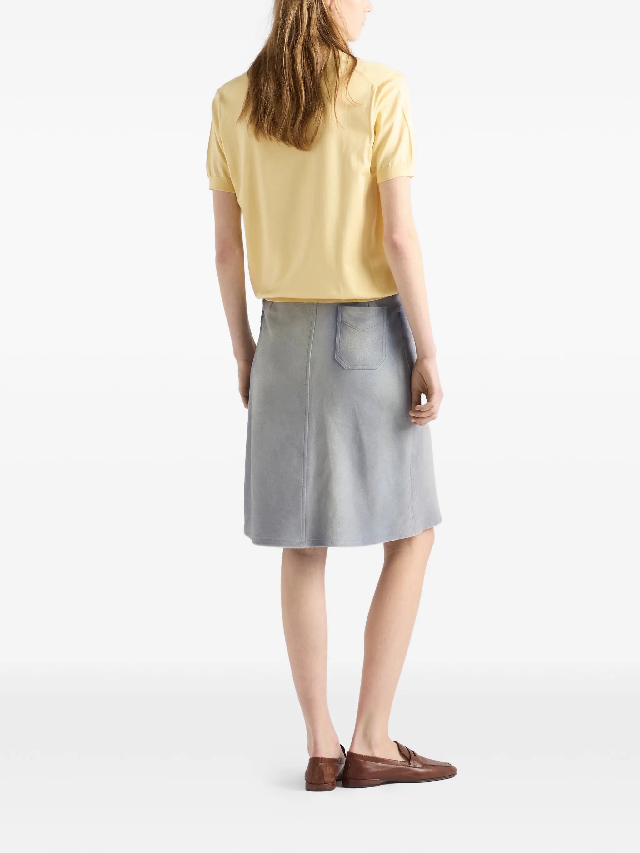 silk crew-neck sweater