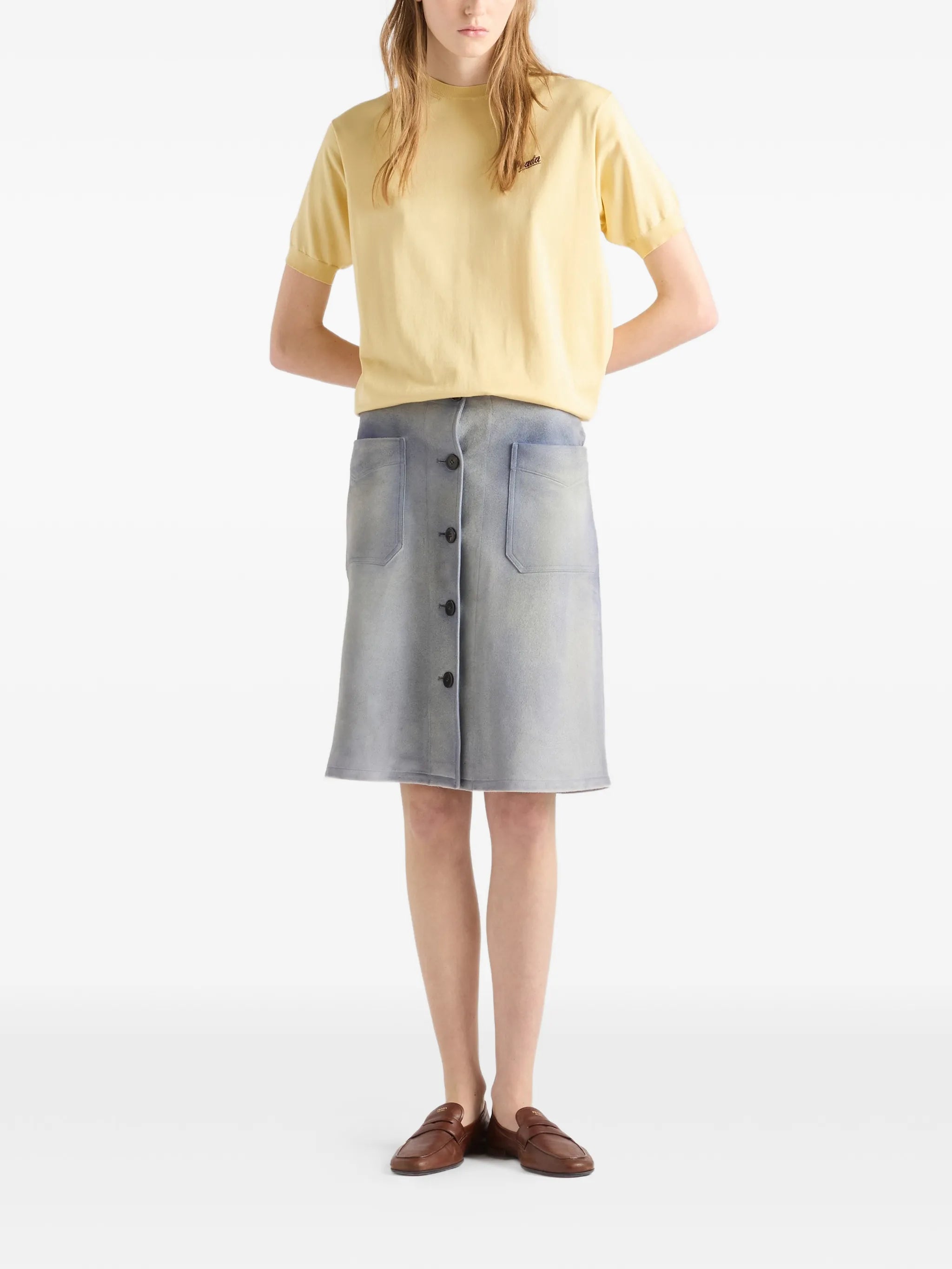 silk crew-neck sweater