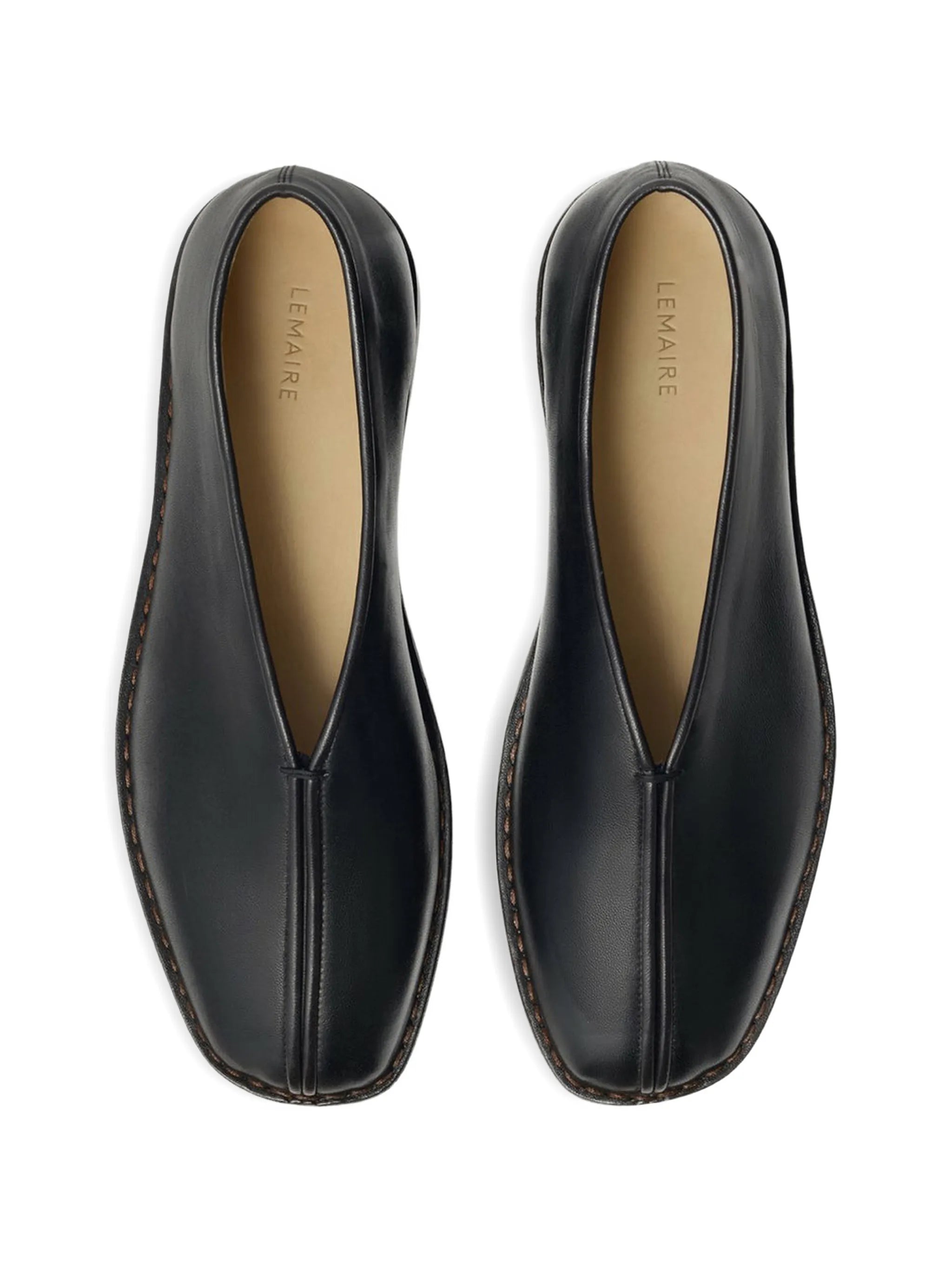 slip-on leather loafers