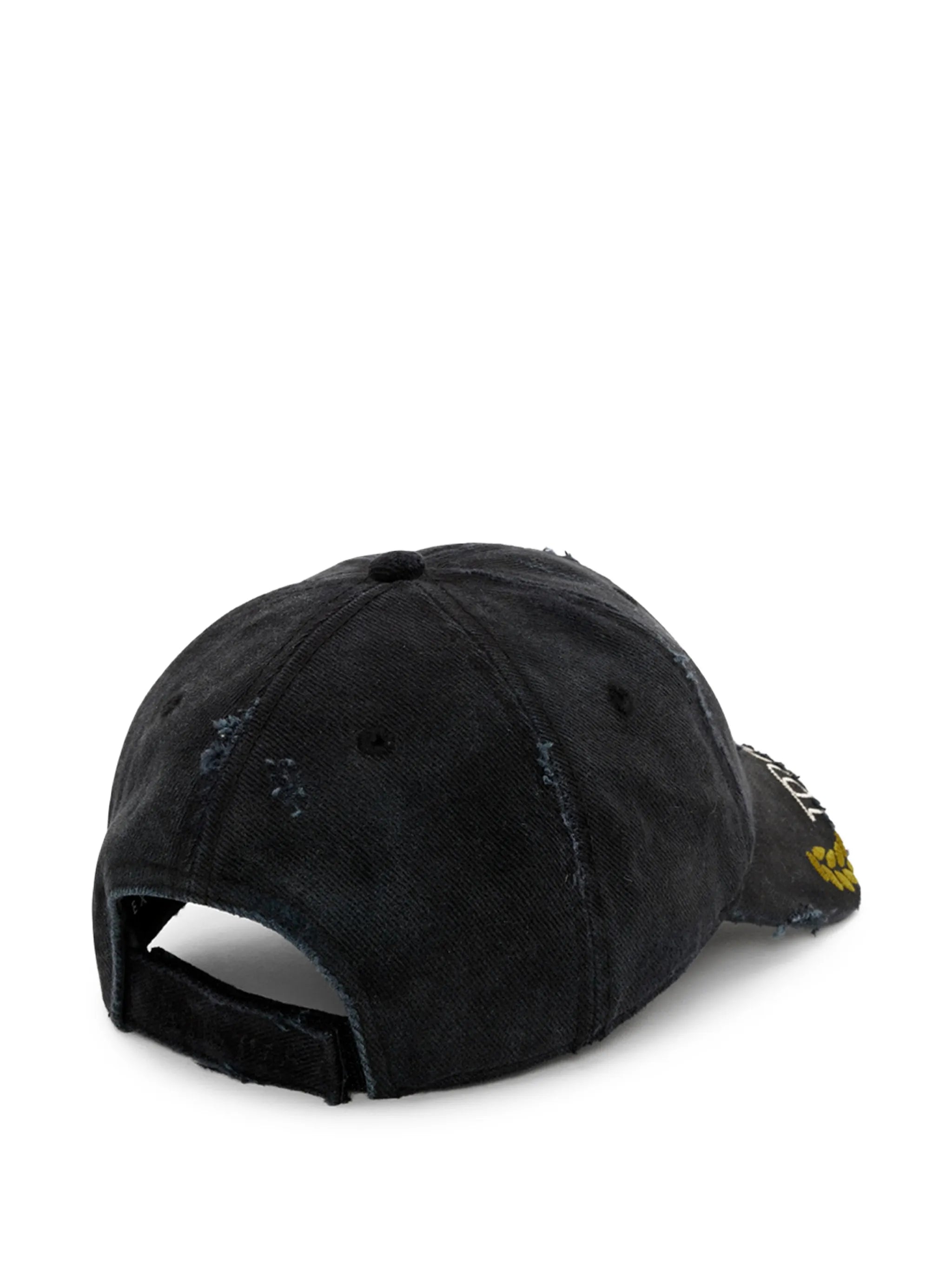 cut-peak baseball cap
