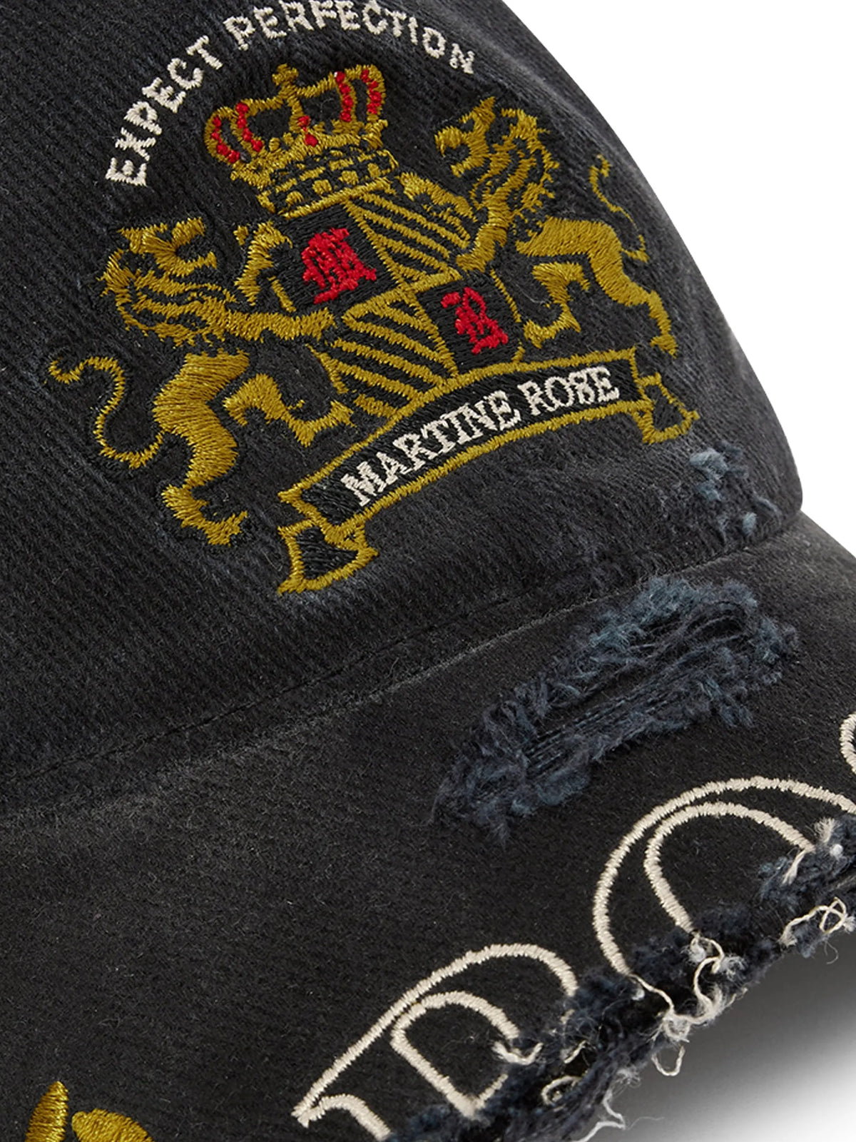 cut-peak baseball cap