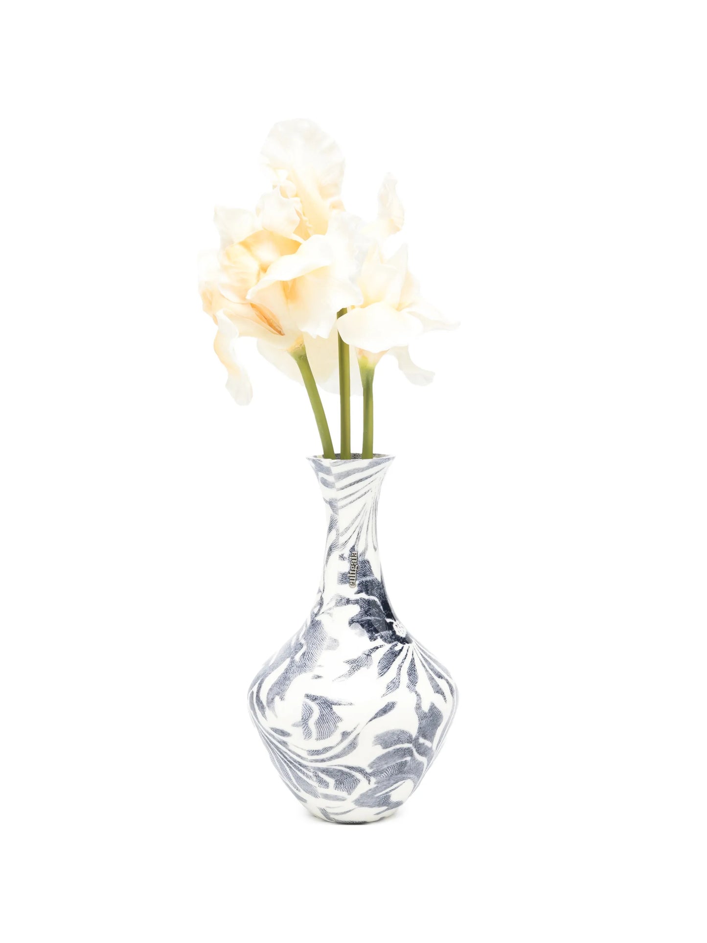 Junos floral-print clutch bag