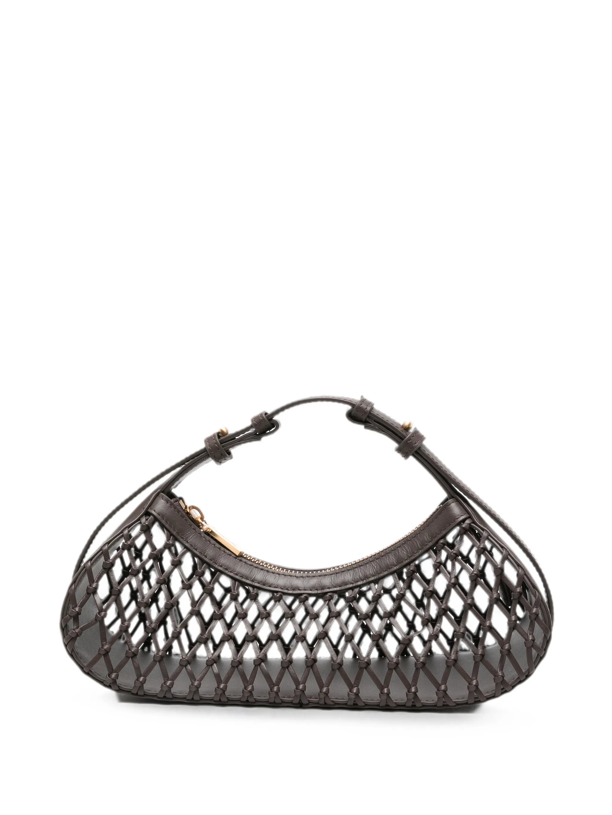 Shala lattice shoulder bag