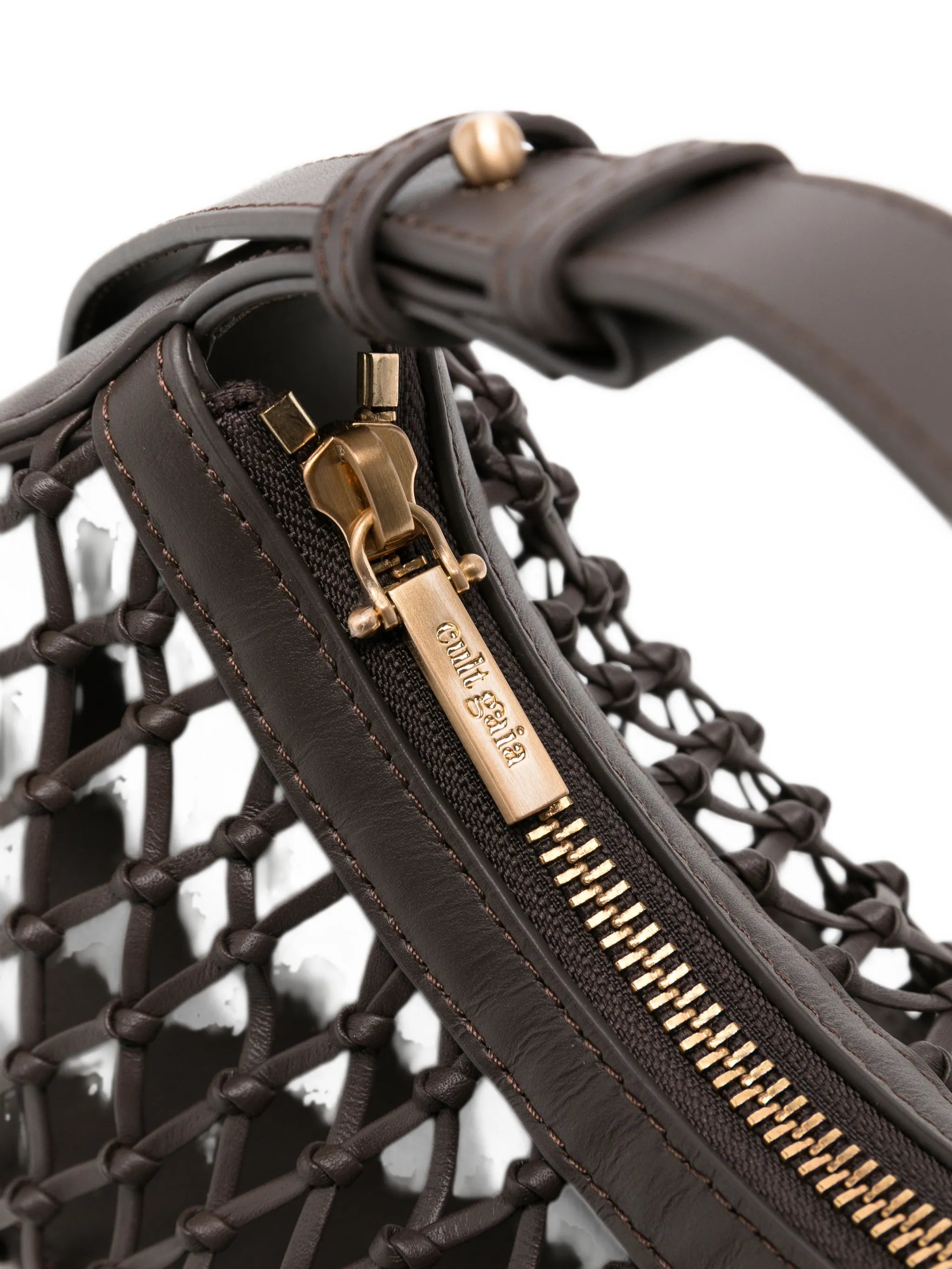 Shala lattice shoulder bag