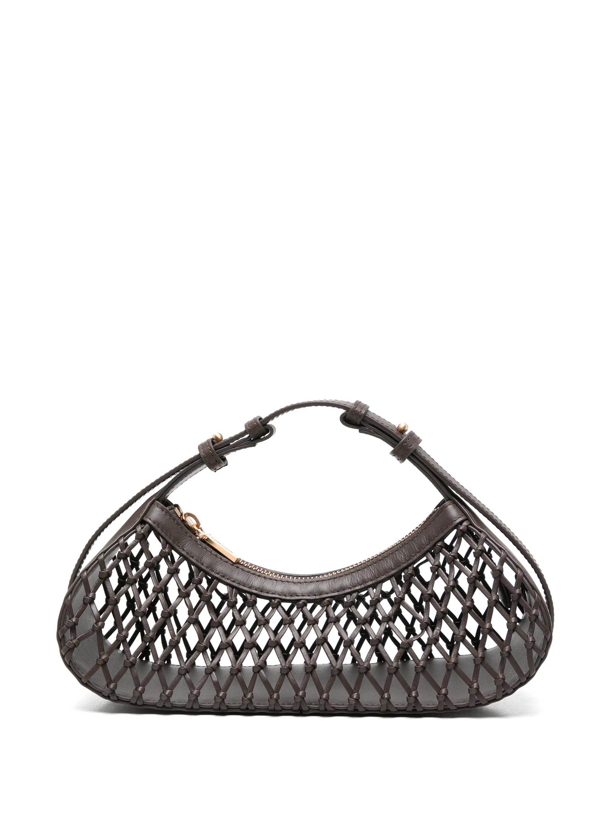 Shala lattice shoulder bag
