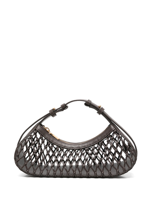 Shala lattice shoulder bag