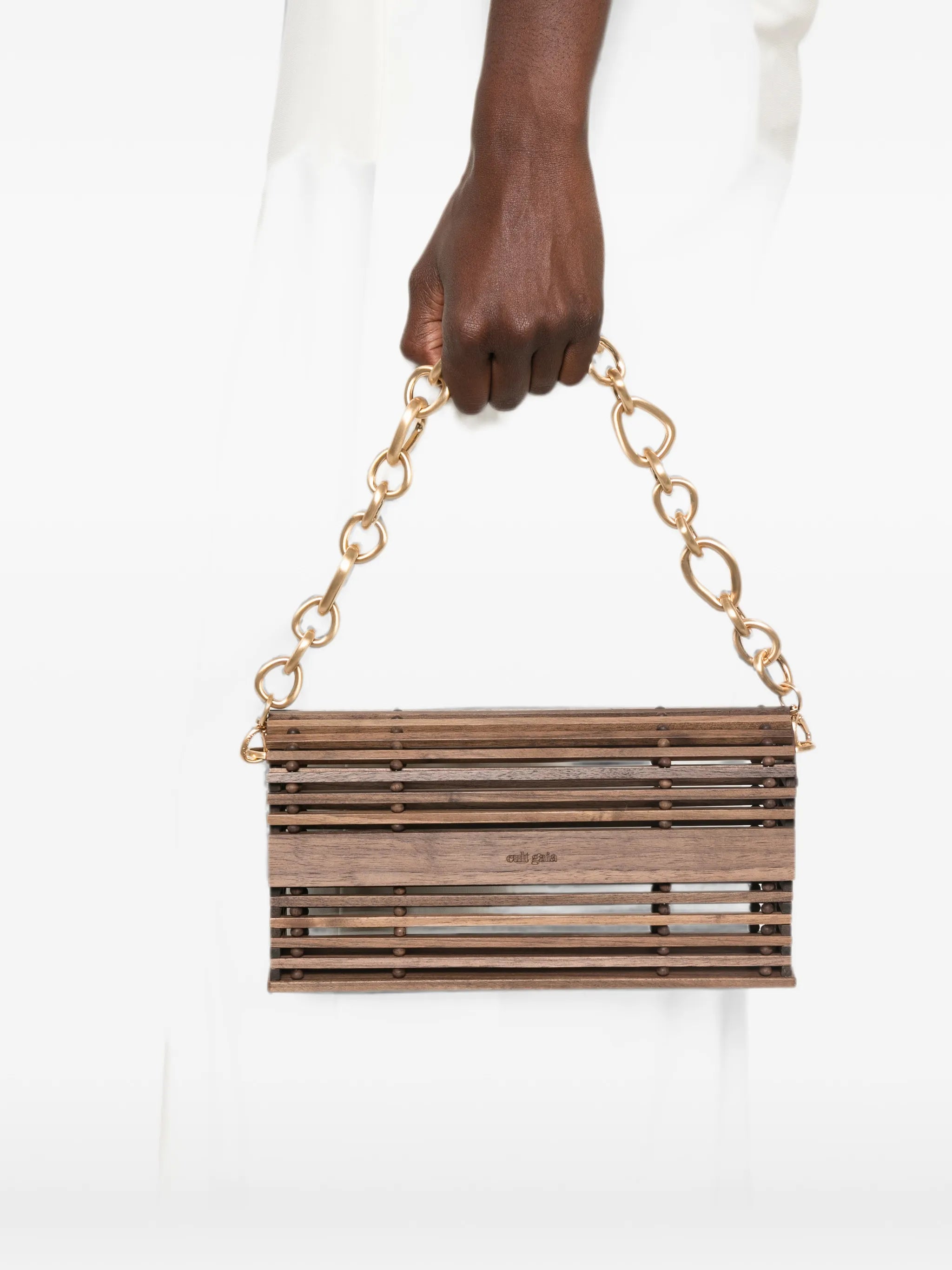 Sylva chain-link shoulder bag