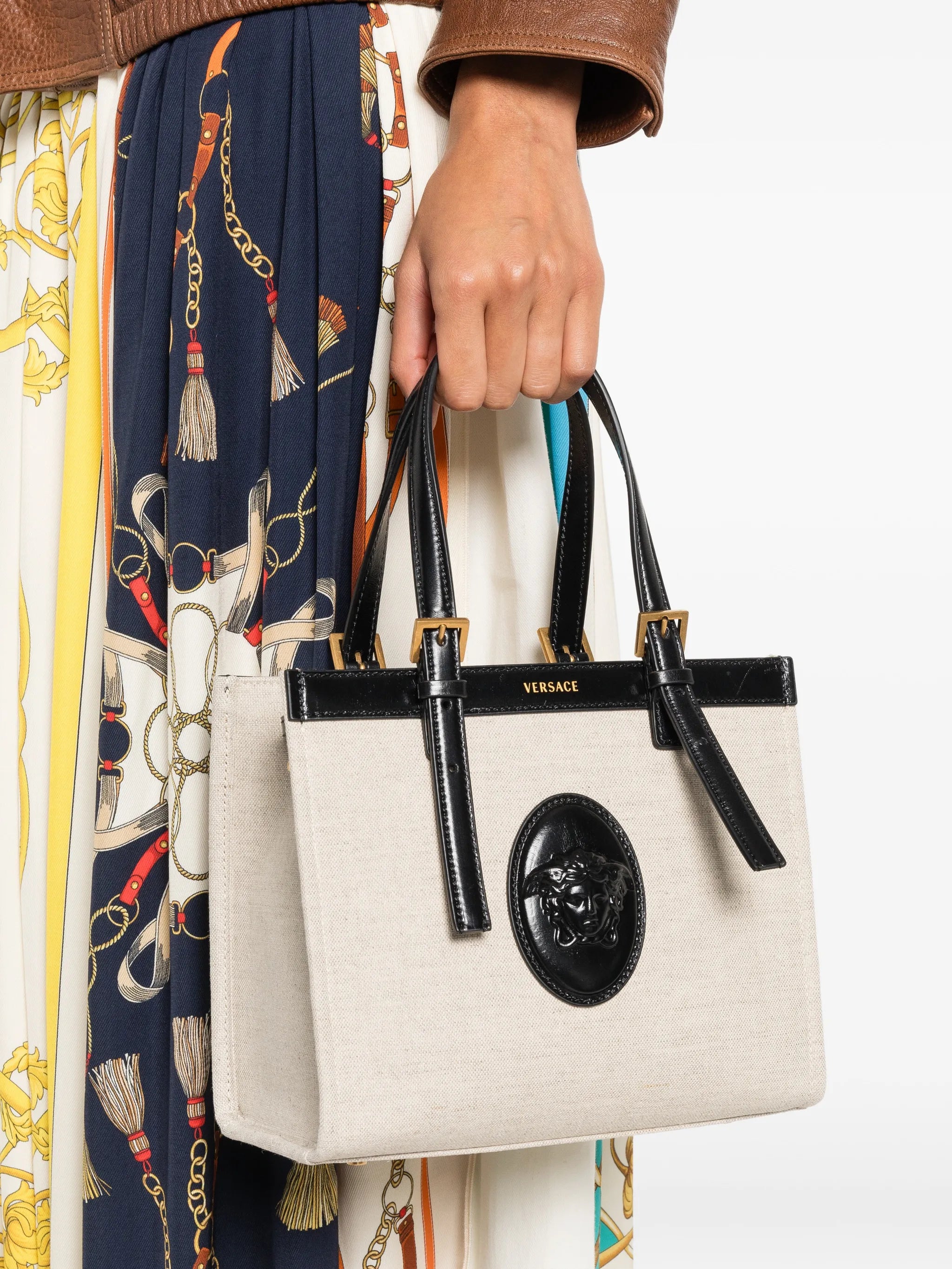 mini Rivière Medusa Cameo tote bag