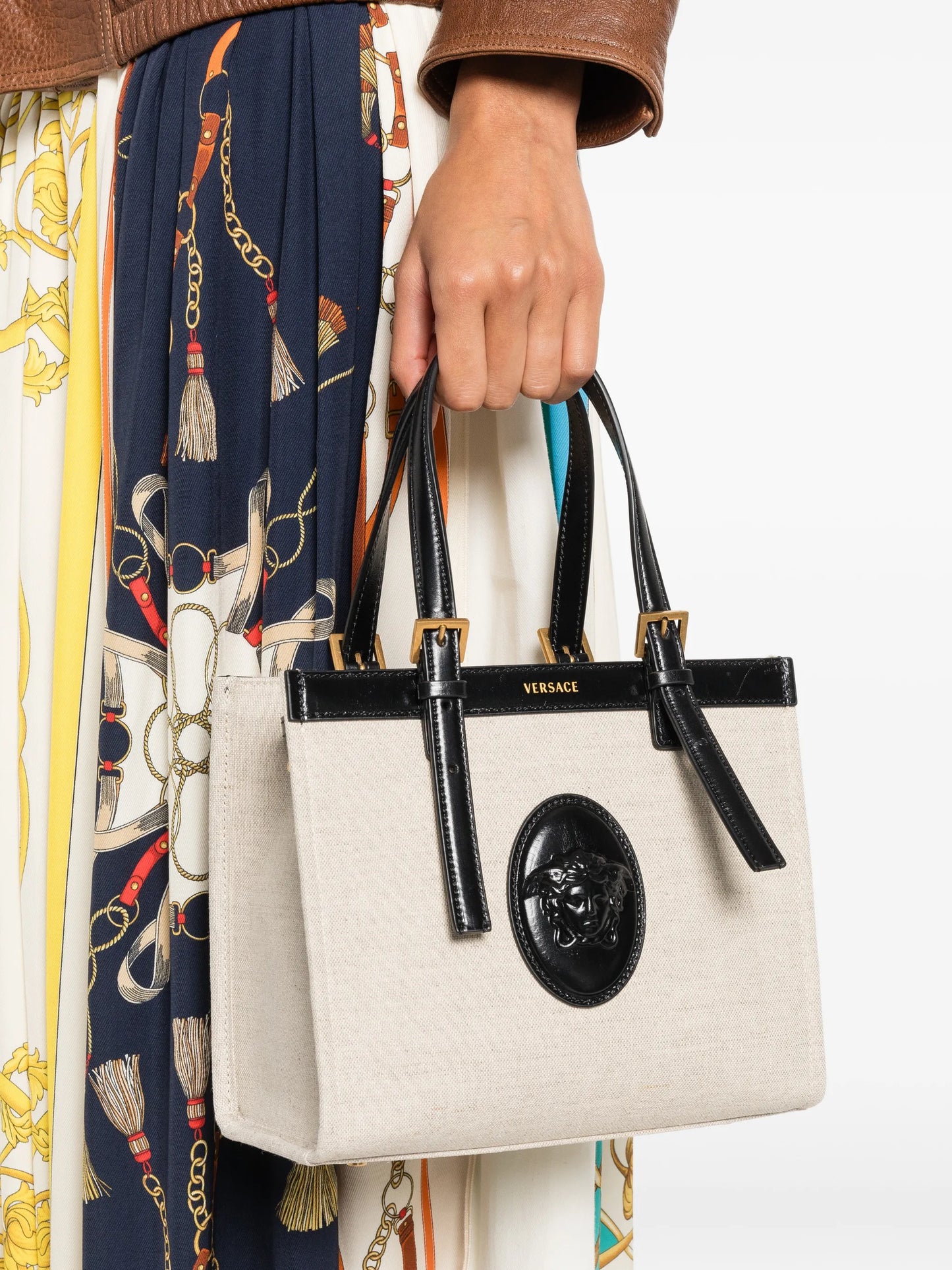 mini Rivière Medusa Cameo tote bag