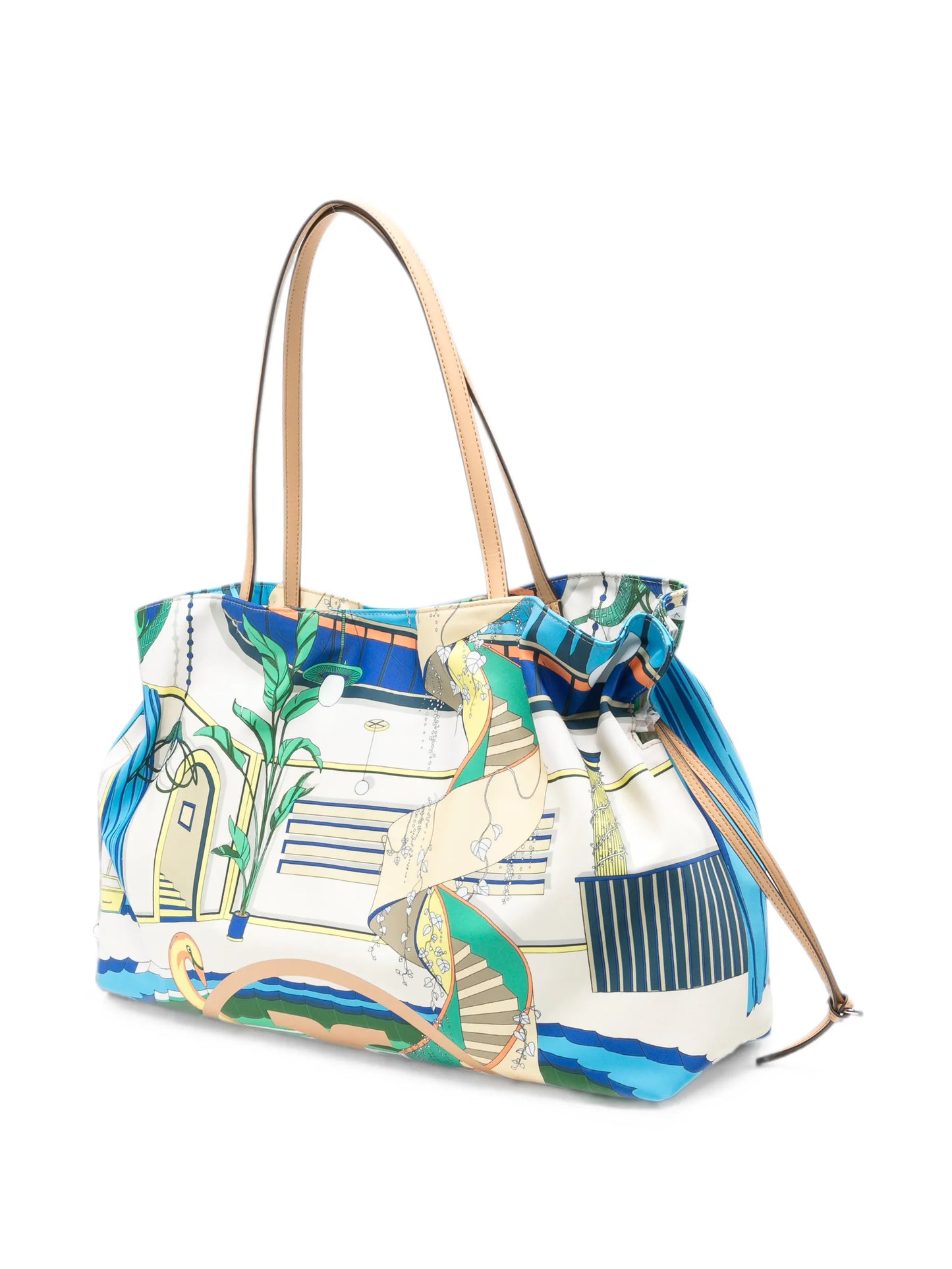 Ella graphic-print tote bag