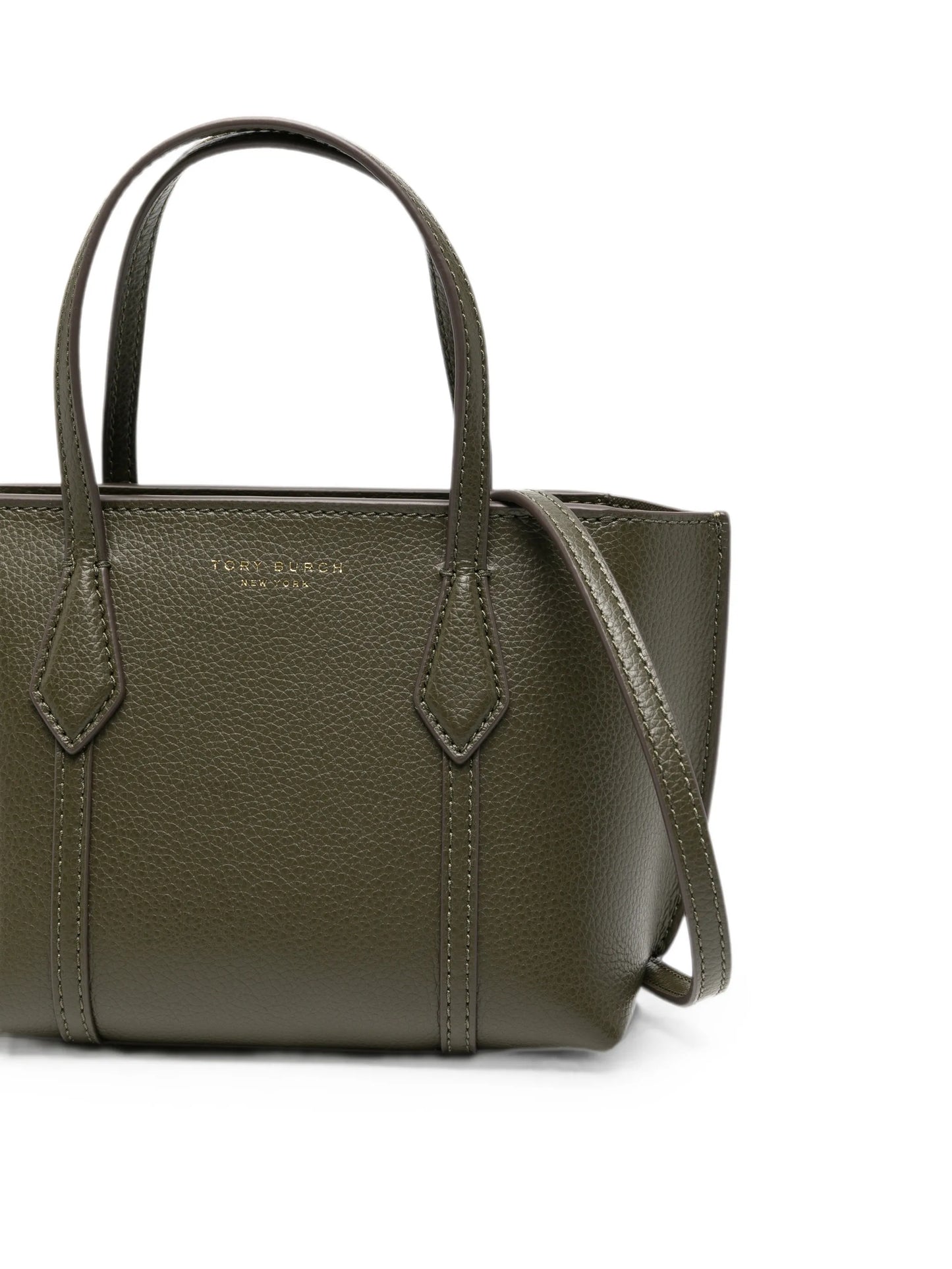 Perry pebbled-leather tote bag