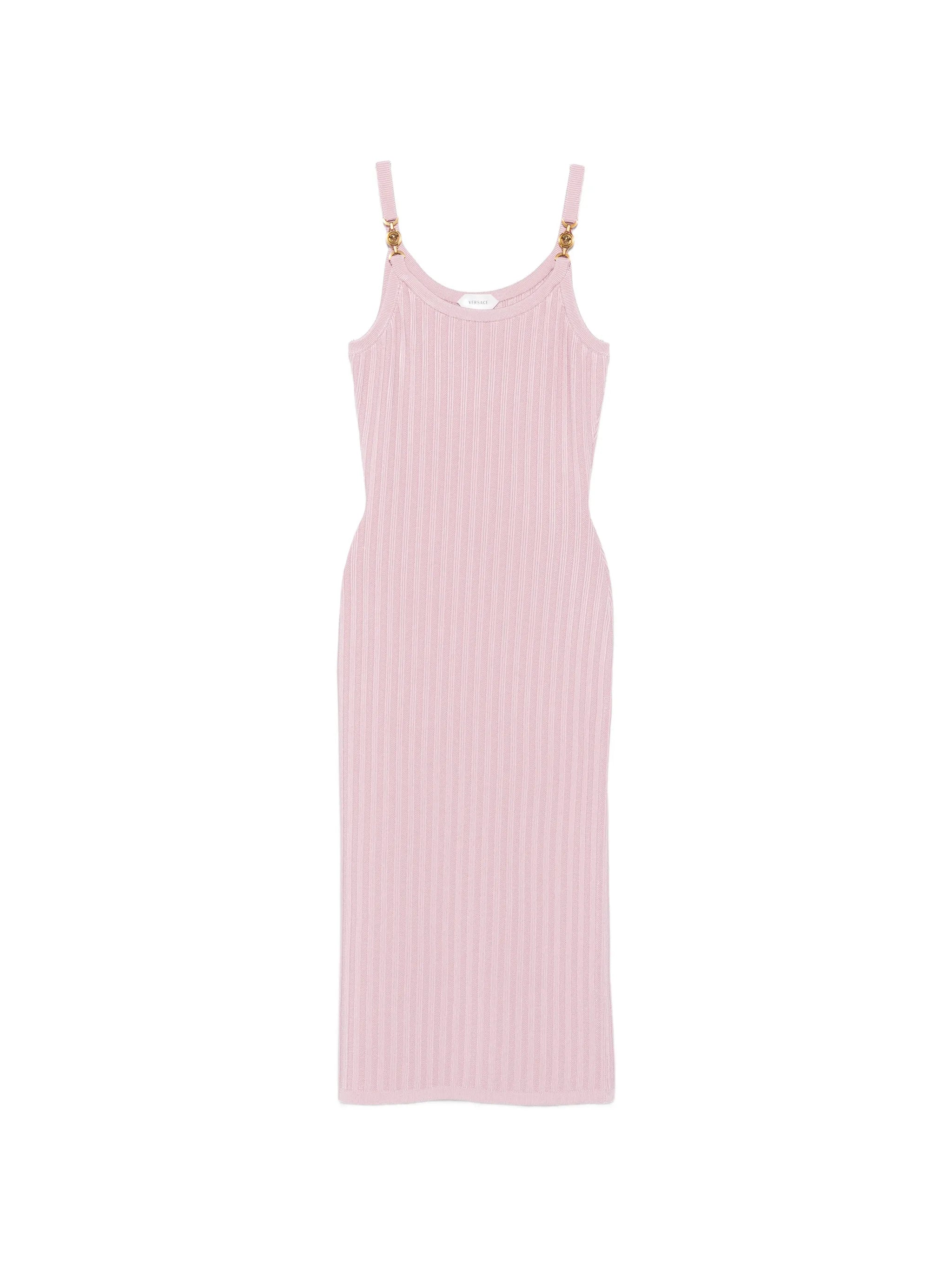 Medusa rib-knit midi dress