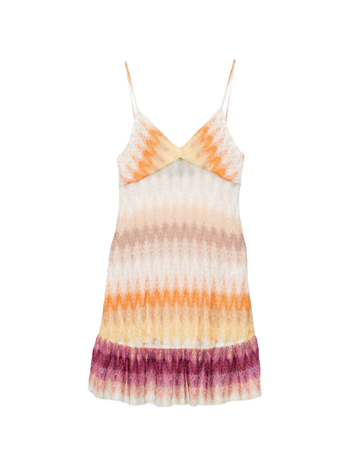 mini dress with lace motif
