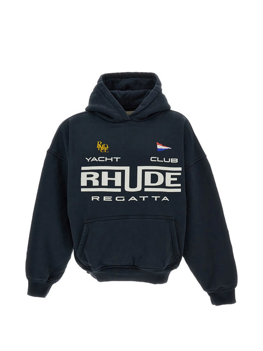 logo-print hoodie