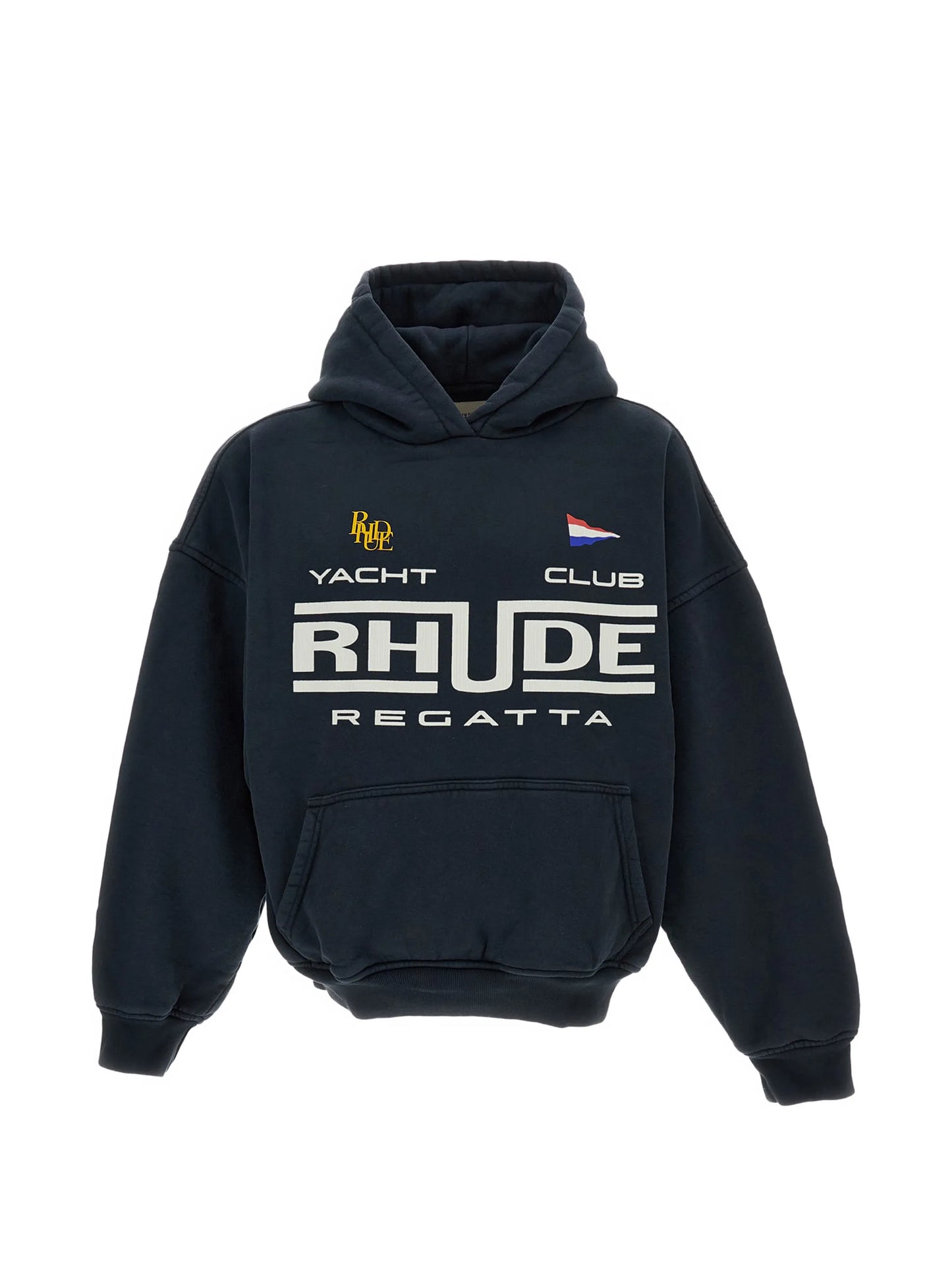 Regatta Club logo-print hoodie