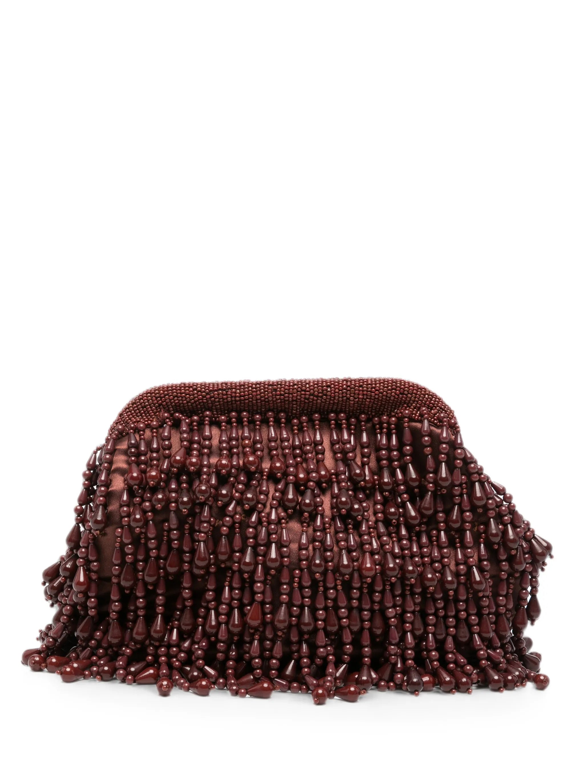 beaded drop clutch
