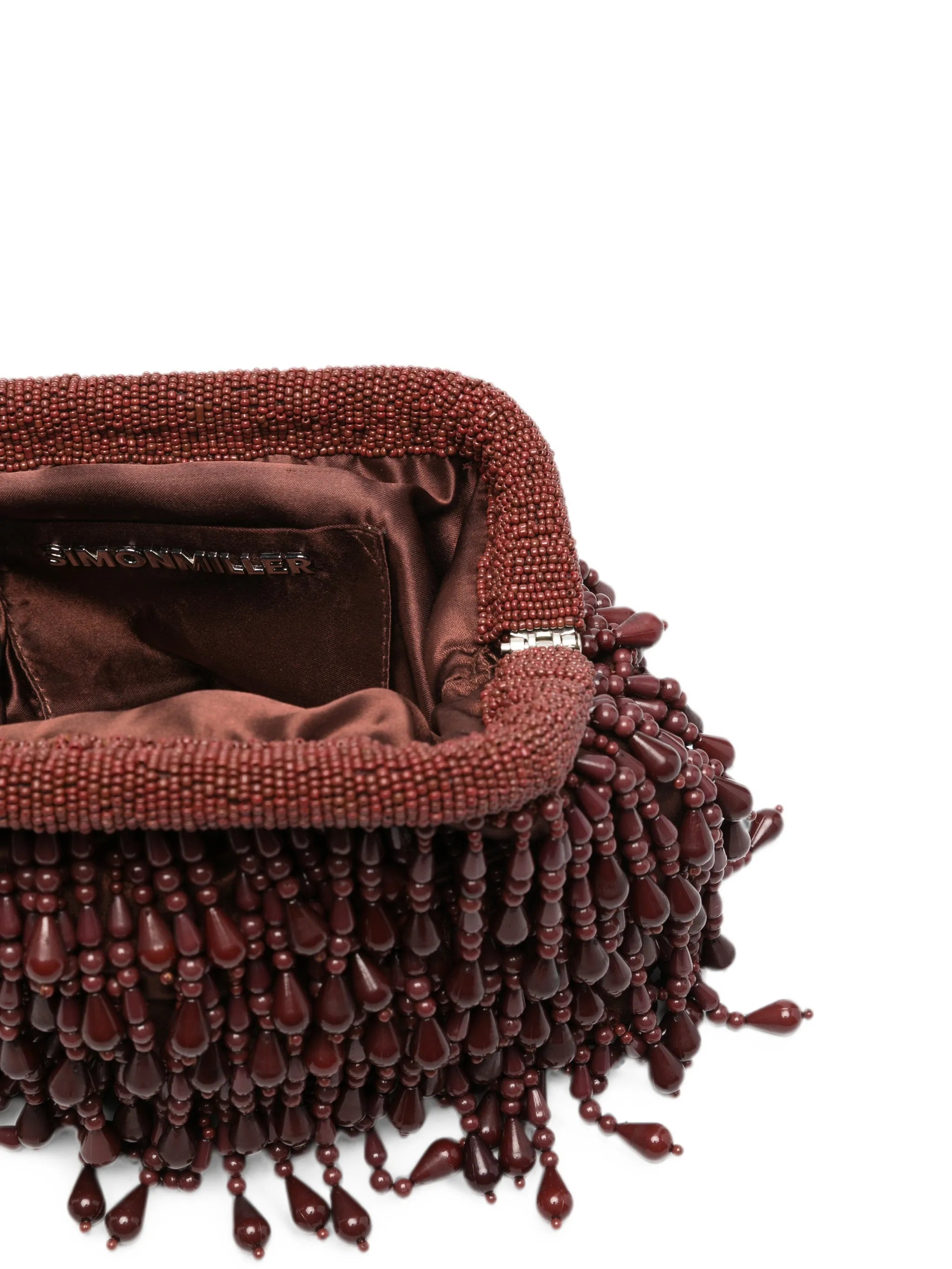 beaded drop clutch