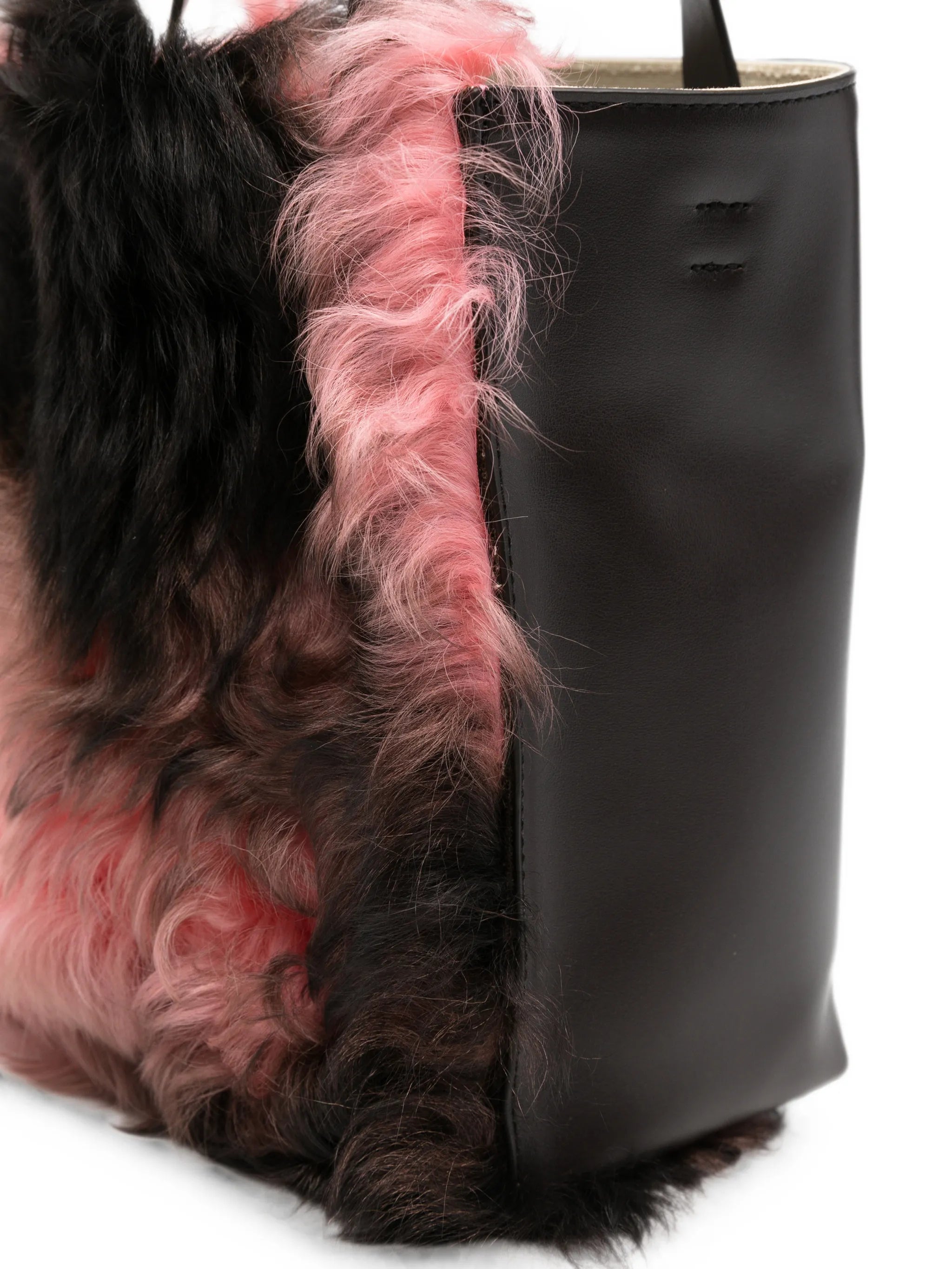 Museo Soft shearling tote bag