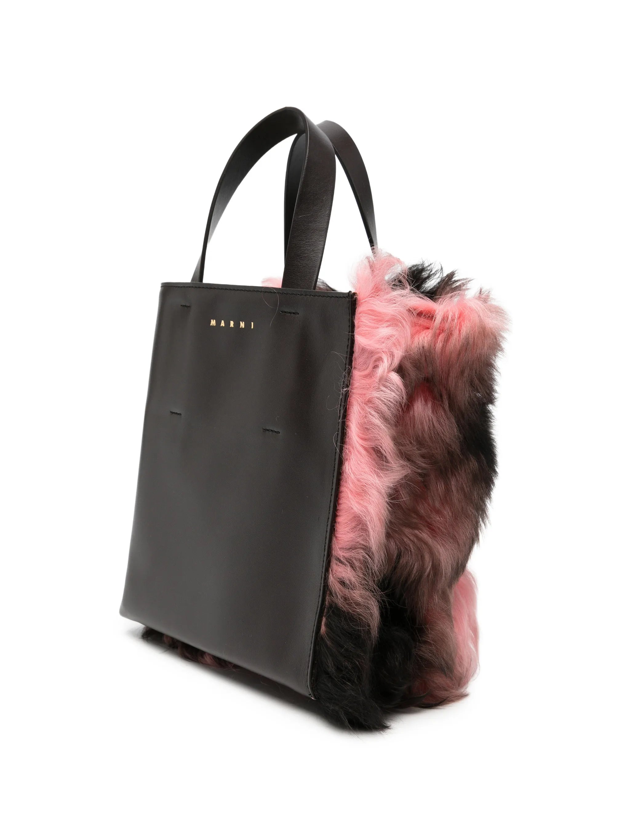 Museo Soft shearling tote bag