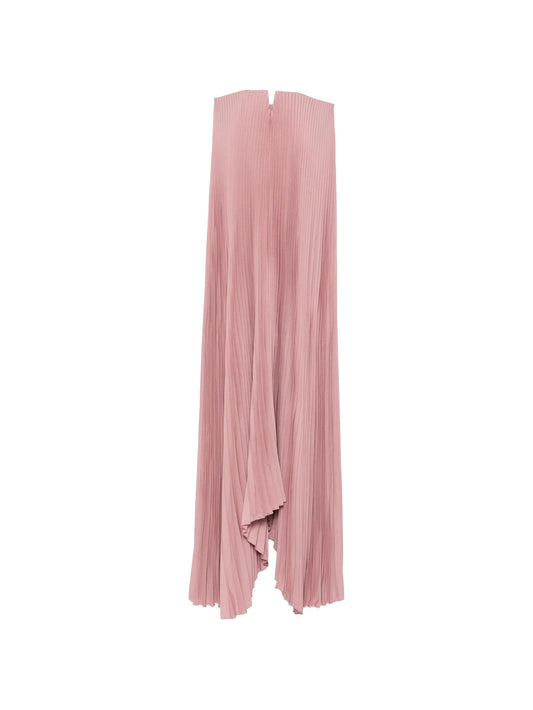 Black Tie pleated gown