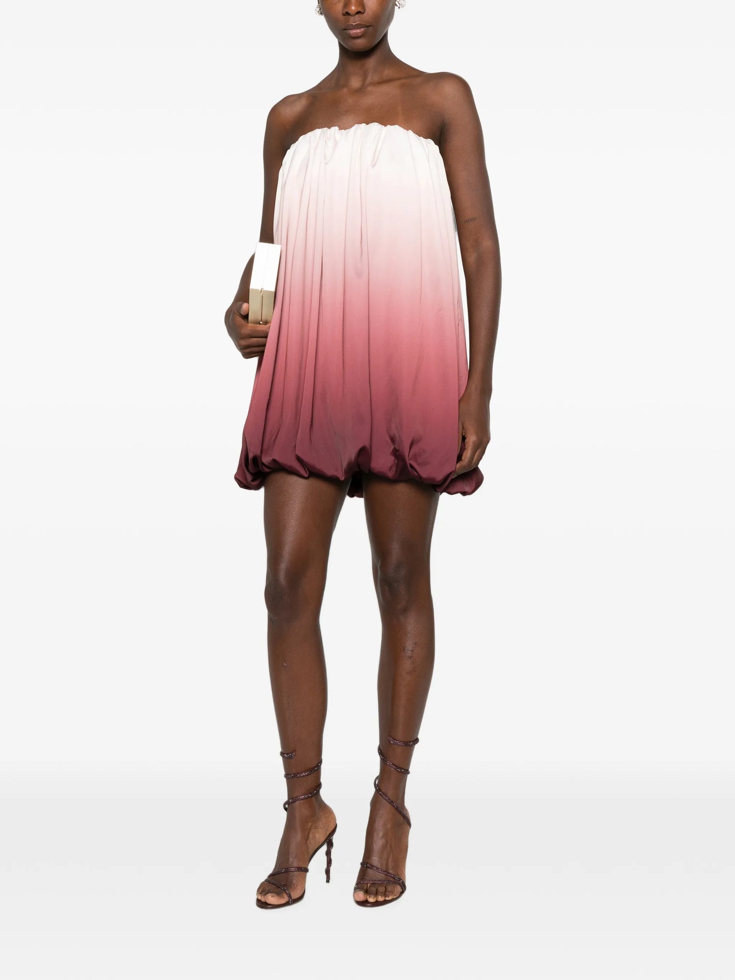 Flute mini dress