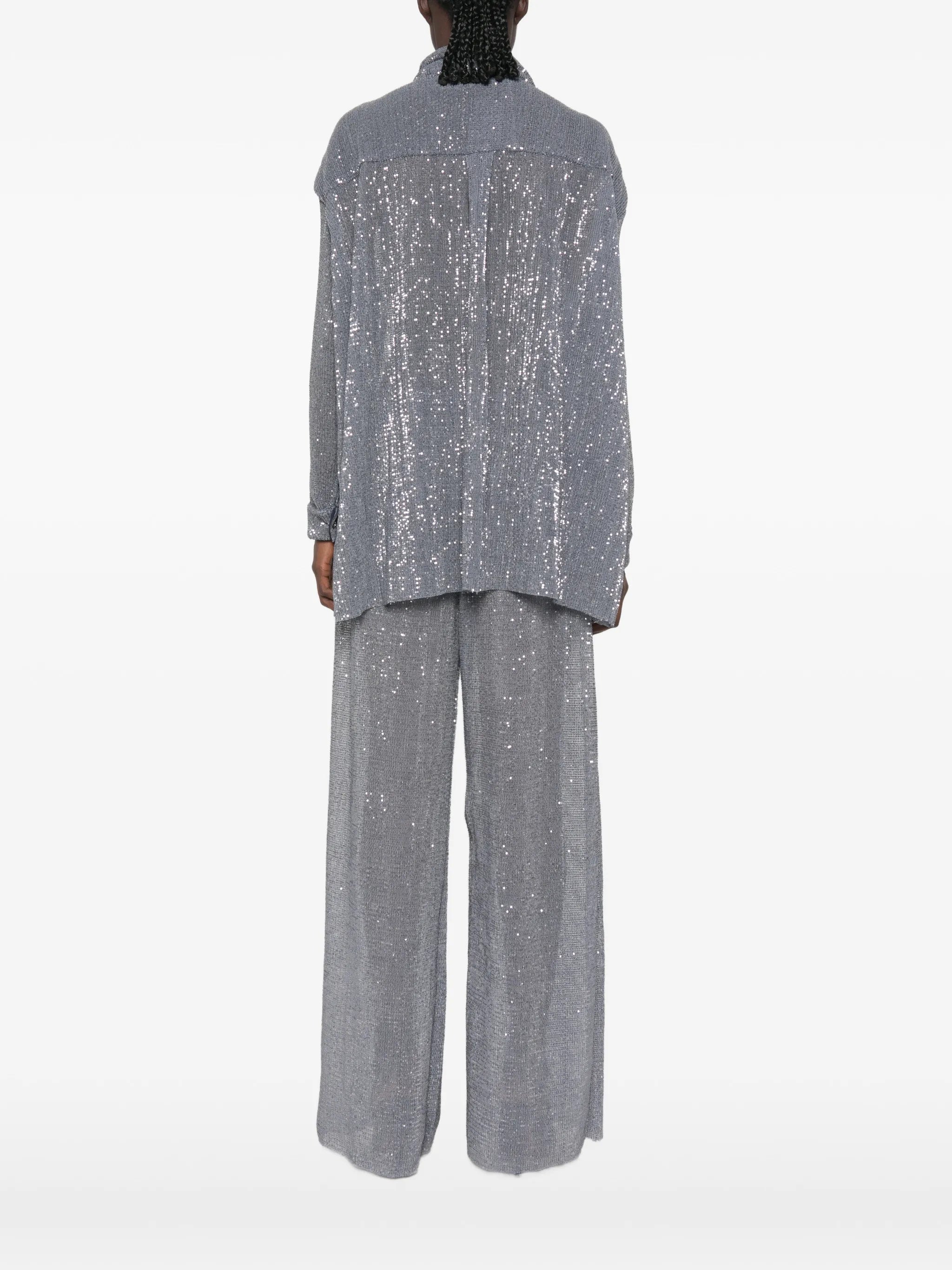 La Musique sequin-embellished shirt
