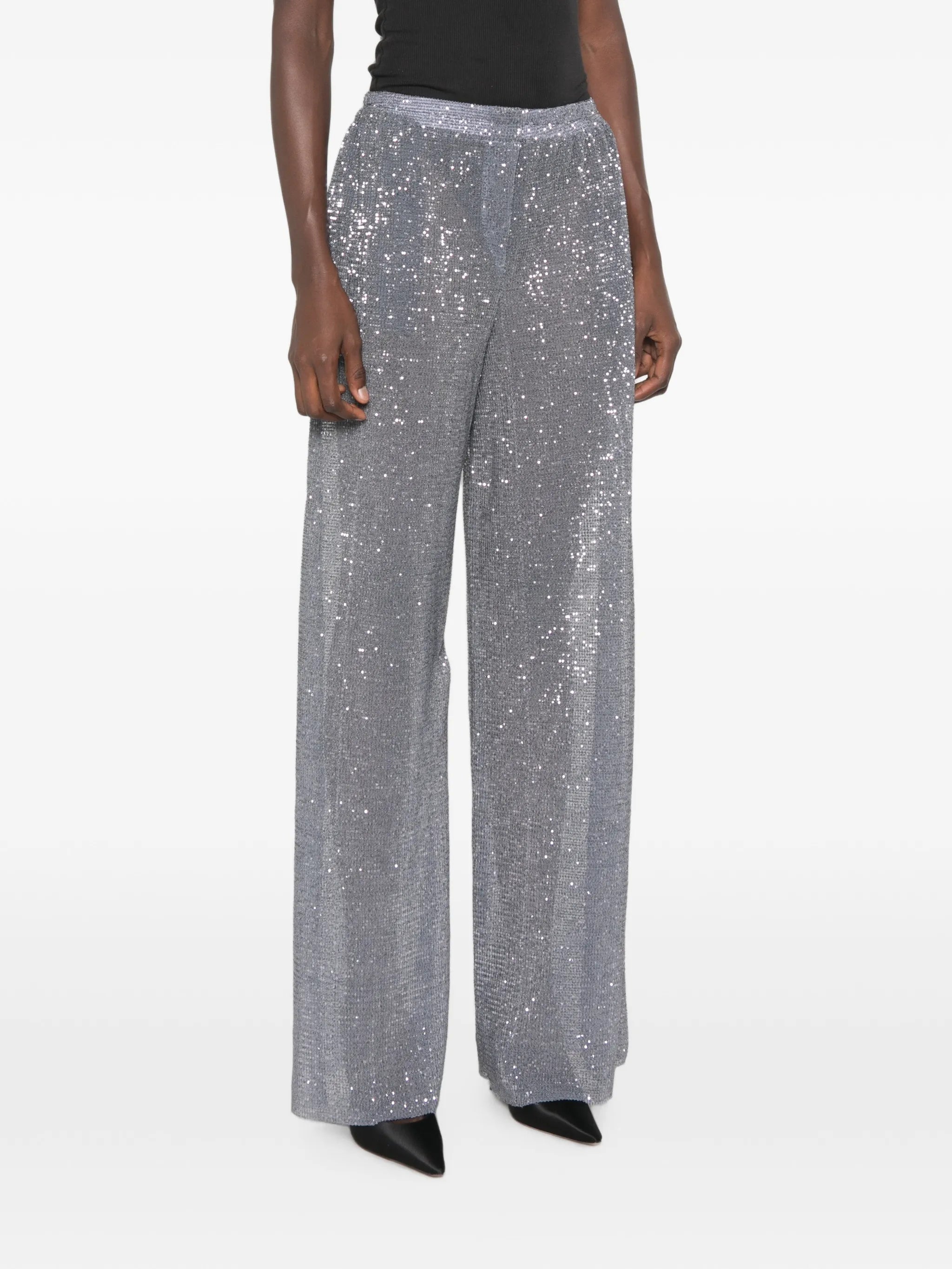La Musique sequin-embellished trousers