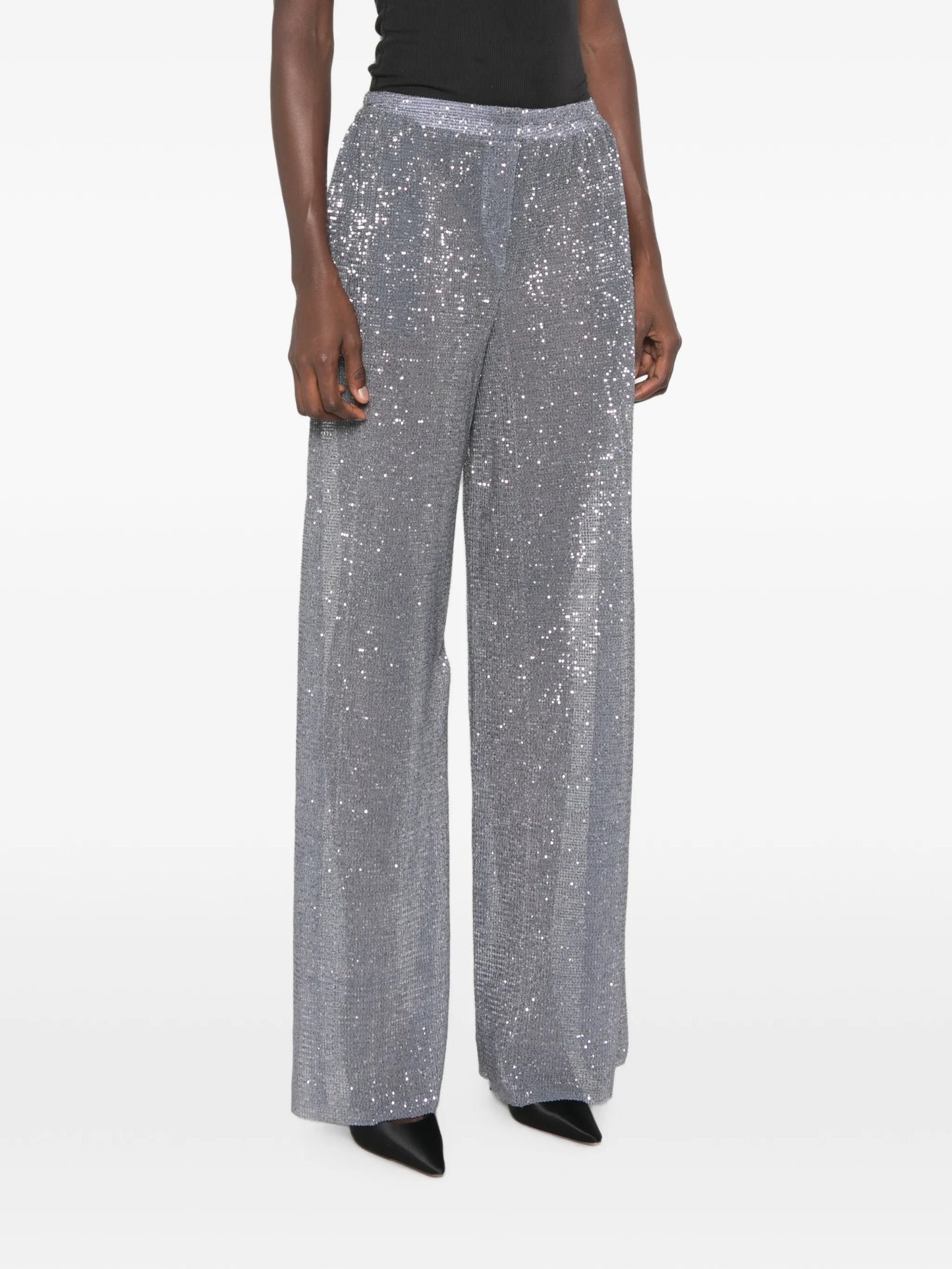 La Musique sequin-embellished trousers