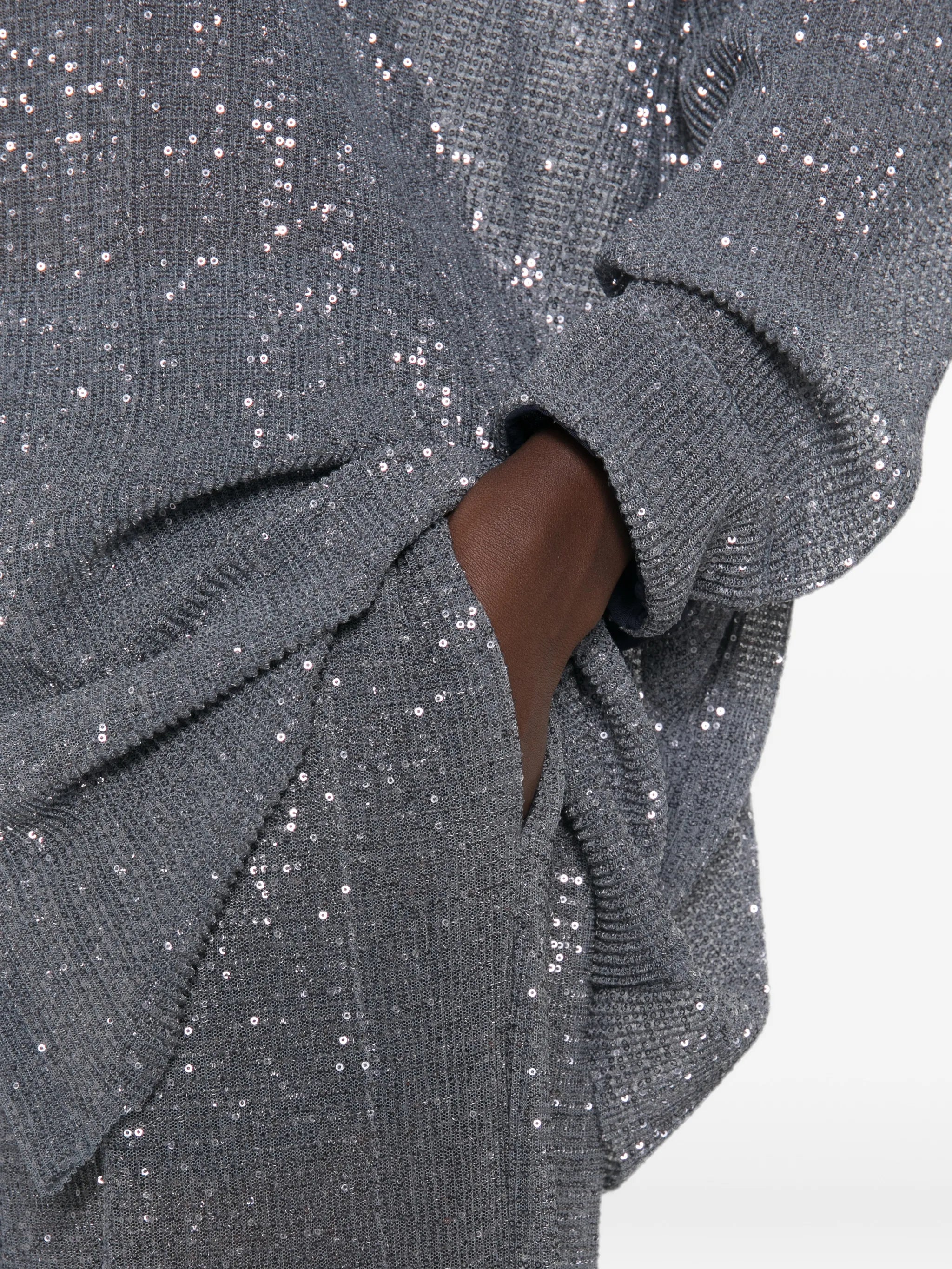 La Musique sequin-embellished trousers