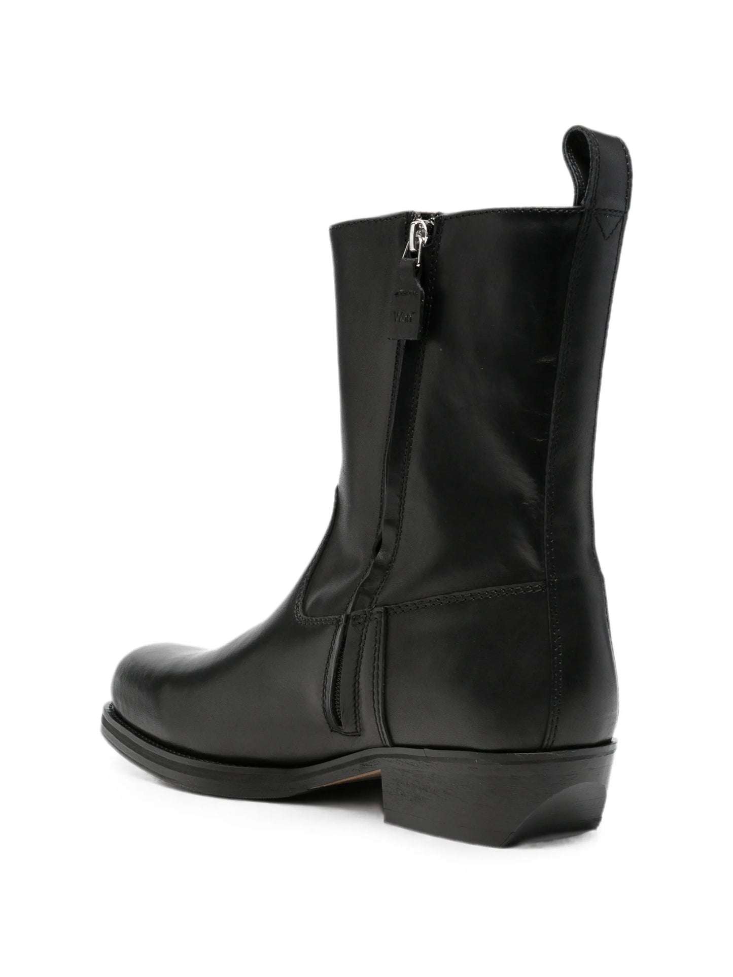Barcelona leather cowboy boots