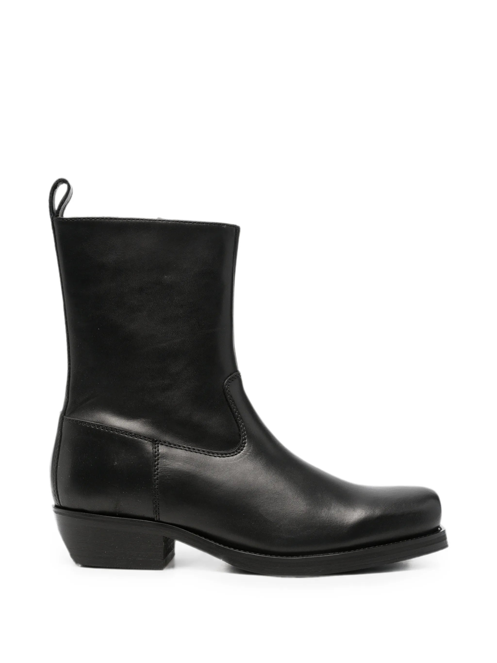 Barcelona leather cowboy boots