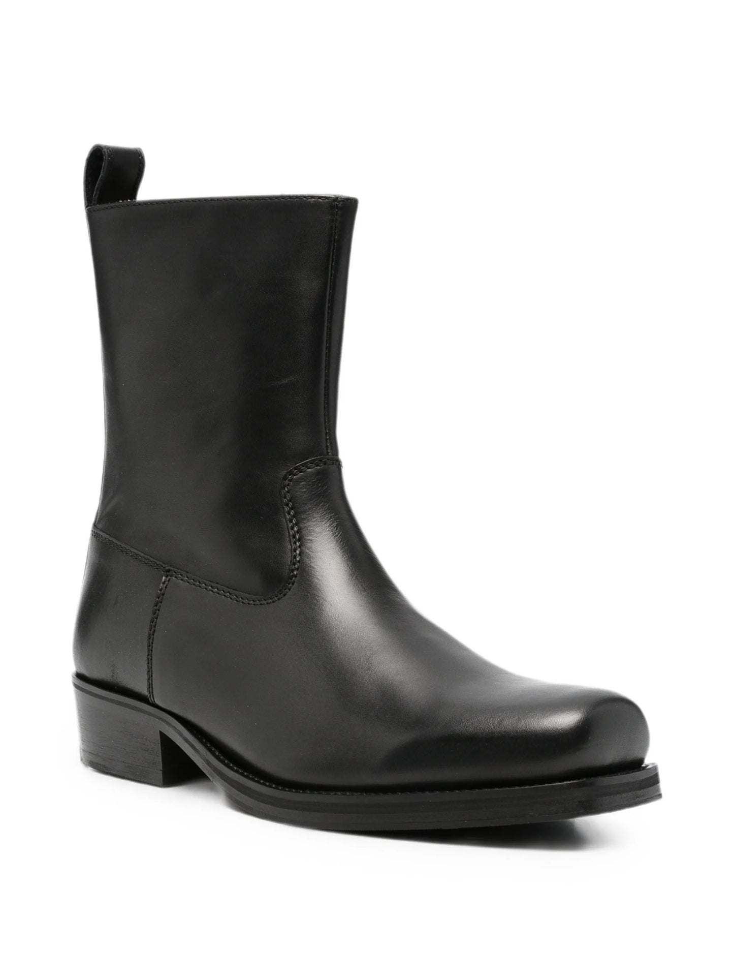 Barcelona leather cowboy boots