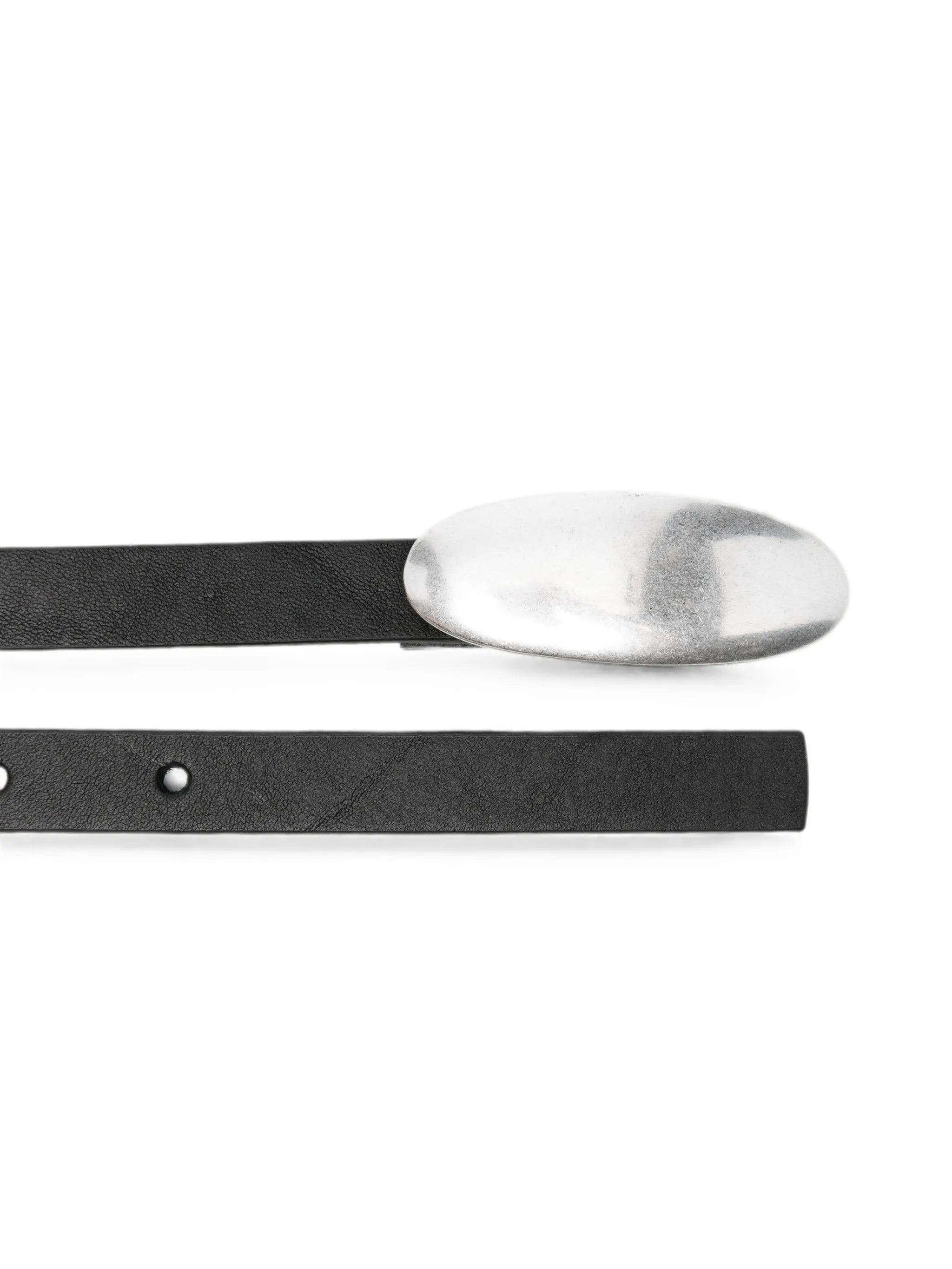 Kansas oval-buckle belt