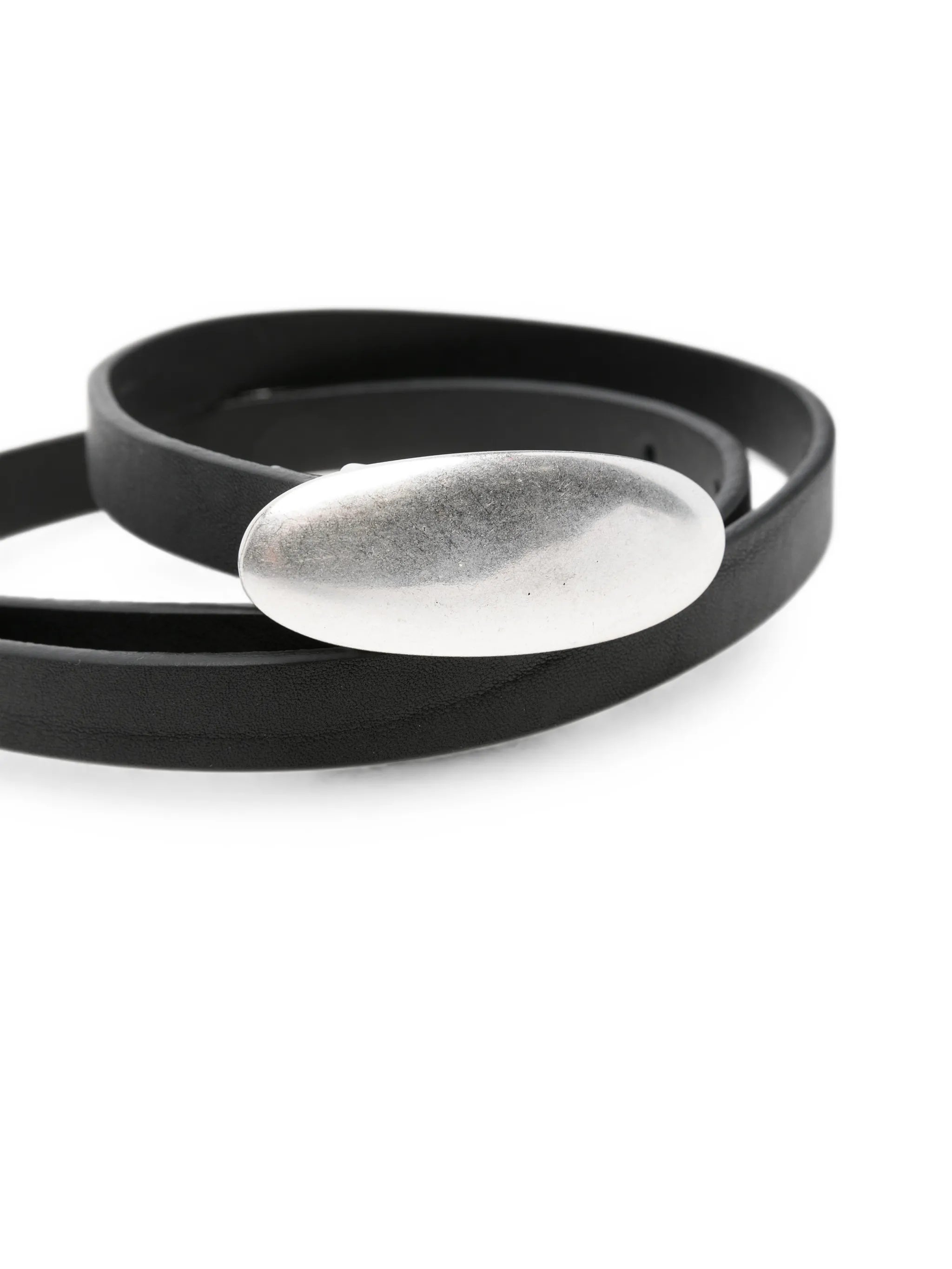 Kansas oval-buckle belt