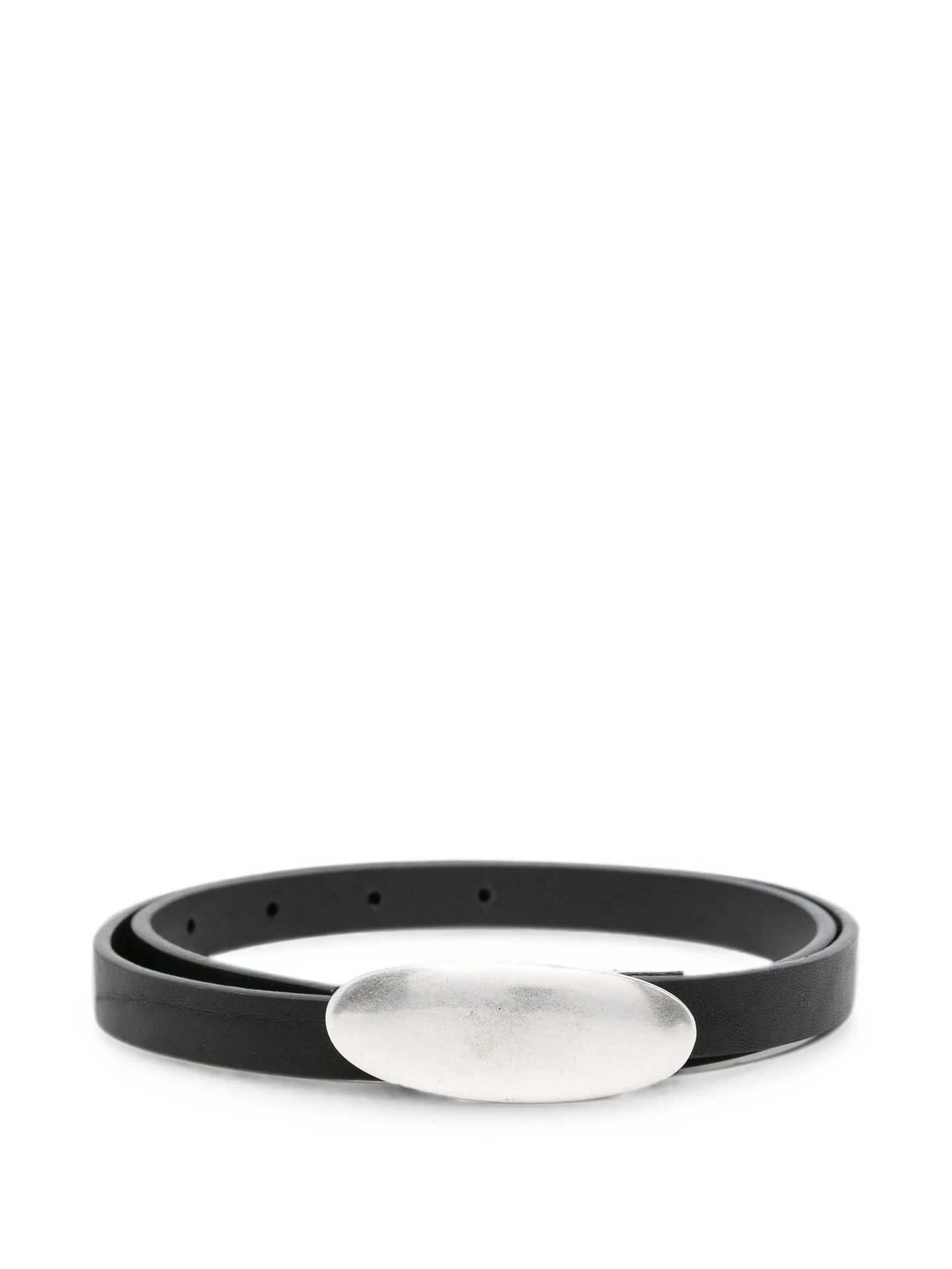 Kansas oval-buckle belt