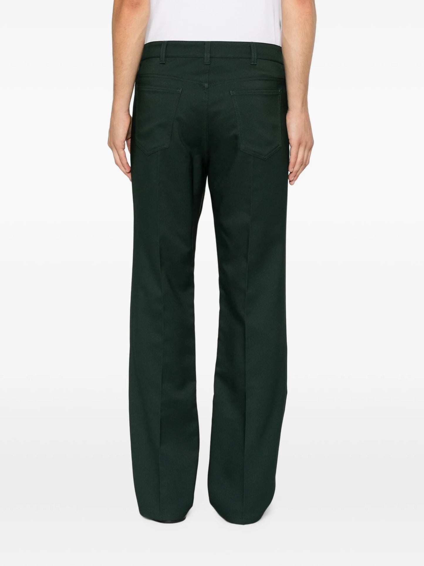 straight-leg trousers