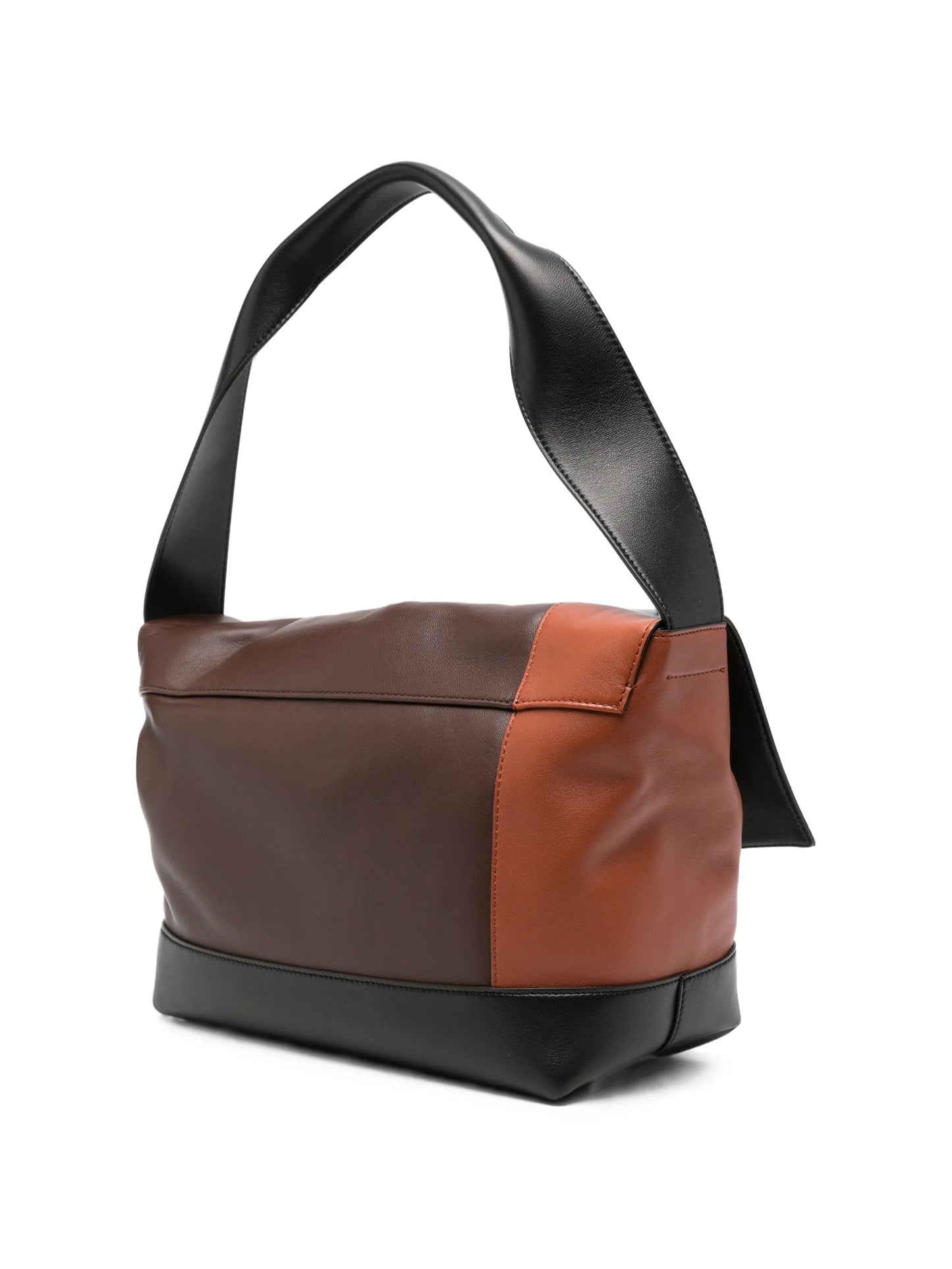 colour-block shoulder bag