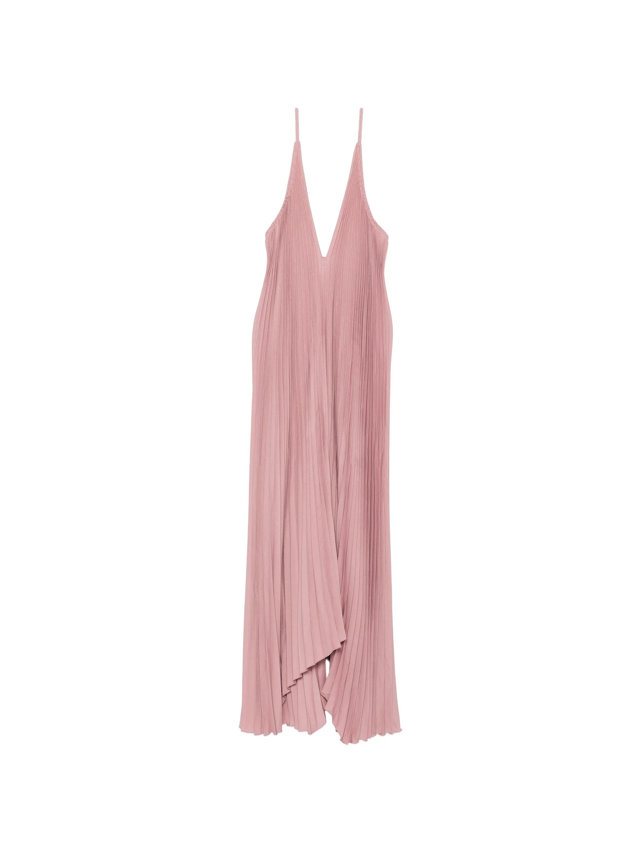The Muse pleated maxi dress