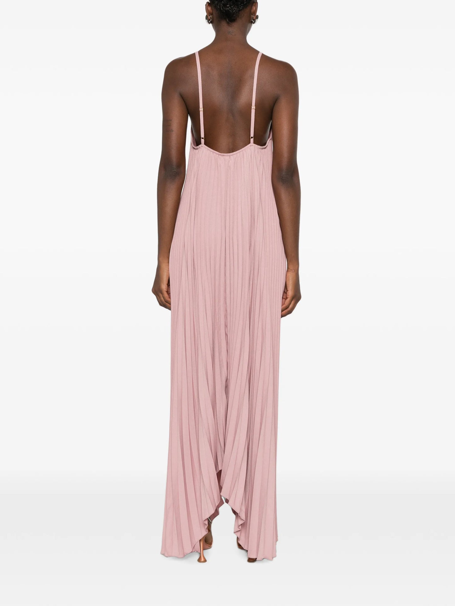 The Muse pleated maxi dress