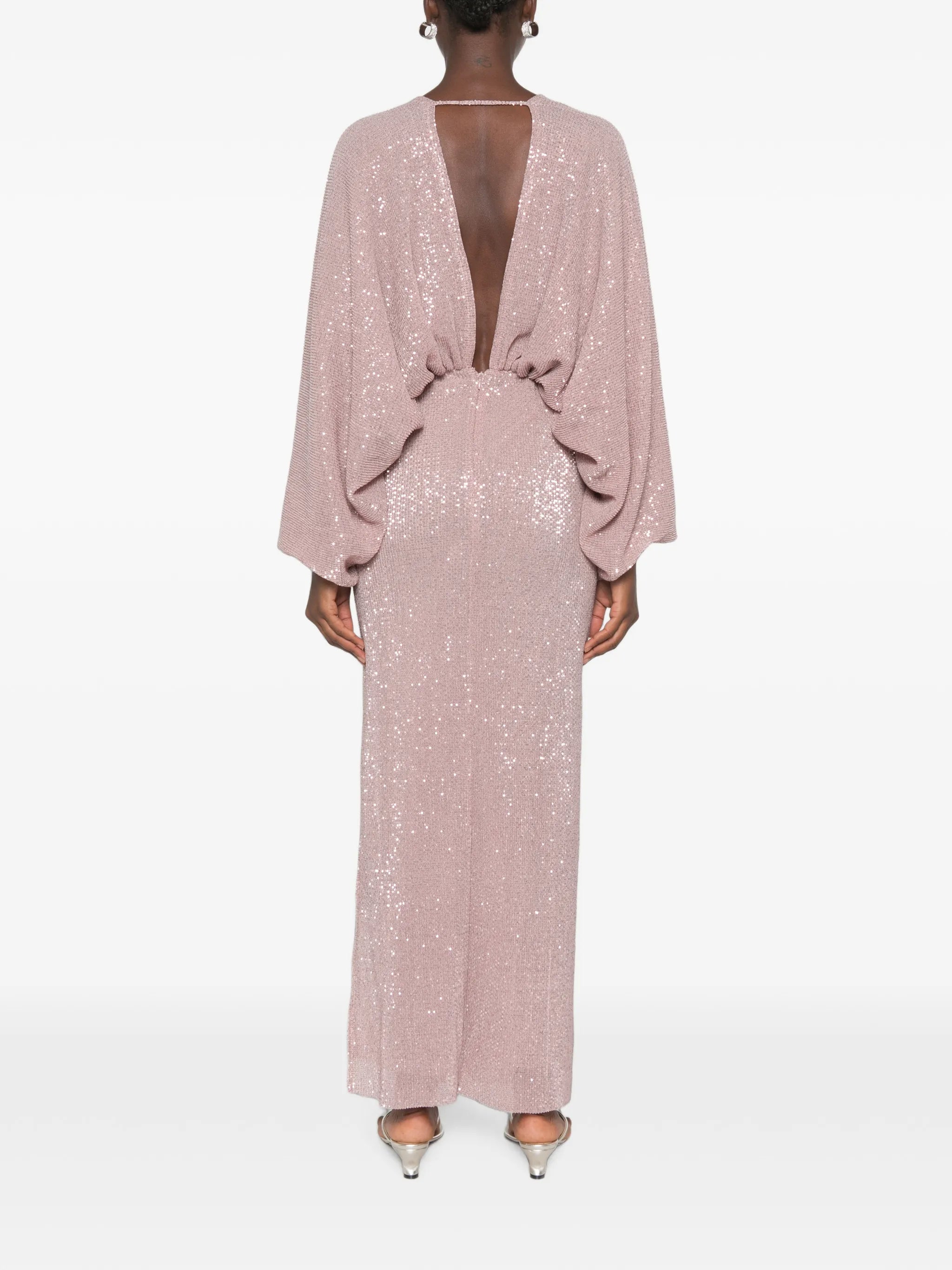 Paradiso sequin-embellished maxi dress