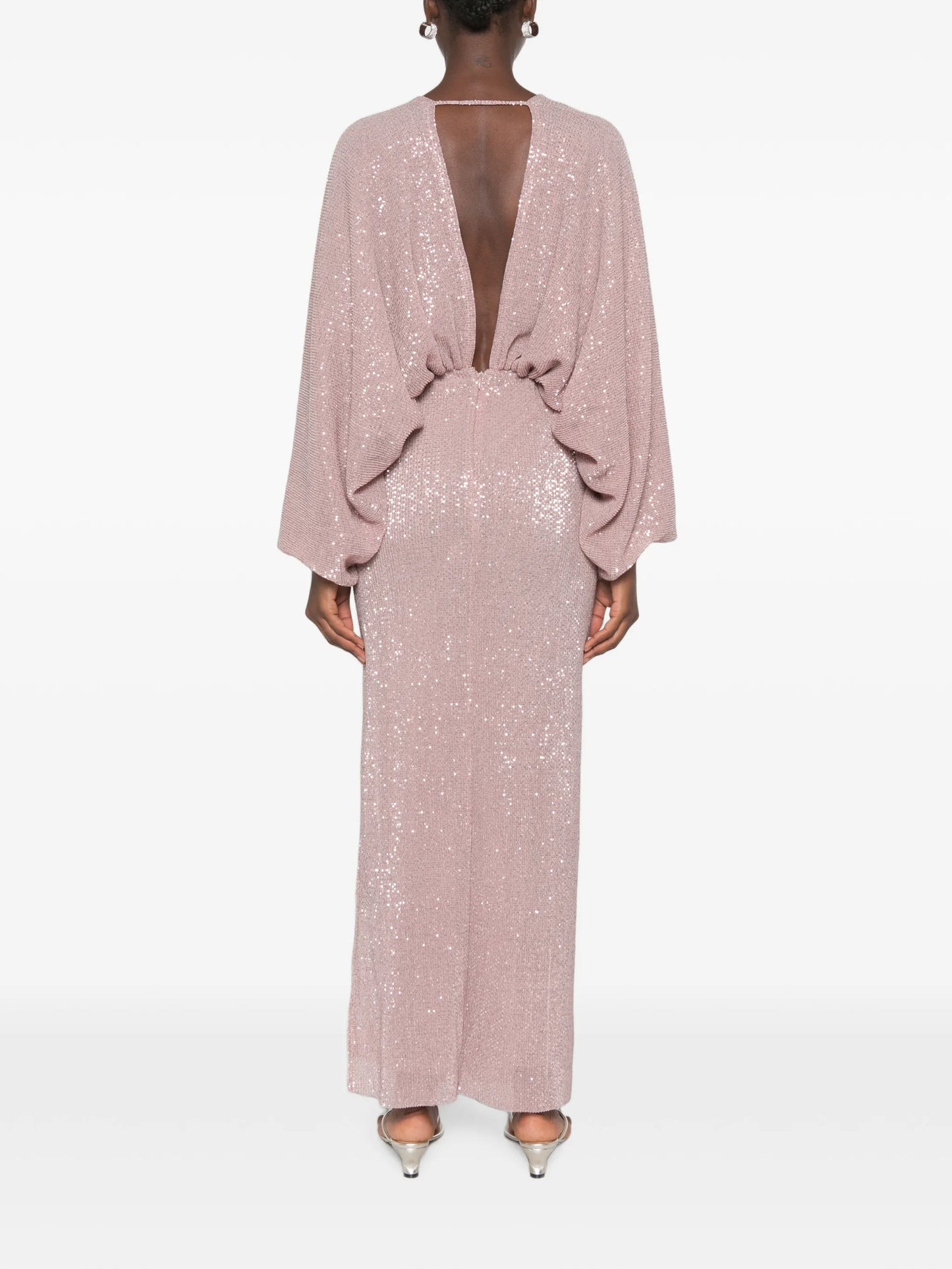 Paradiso sequin-embellished maxi dress