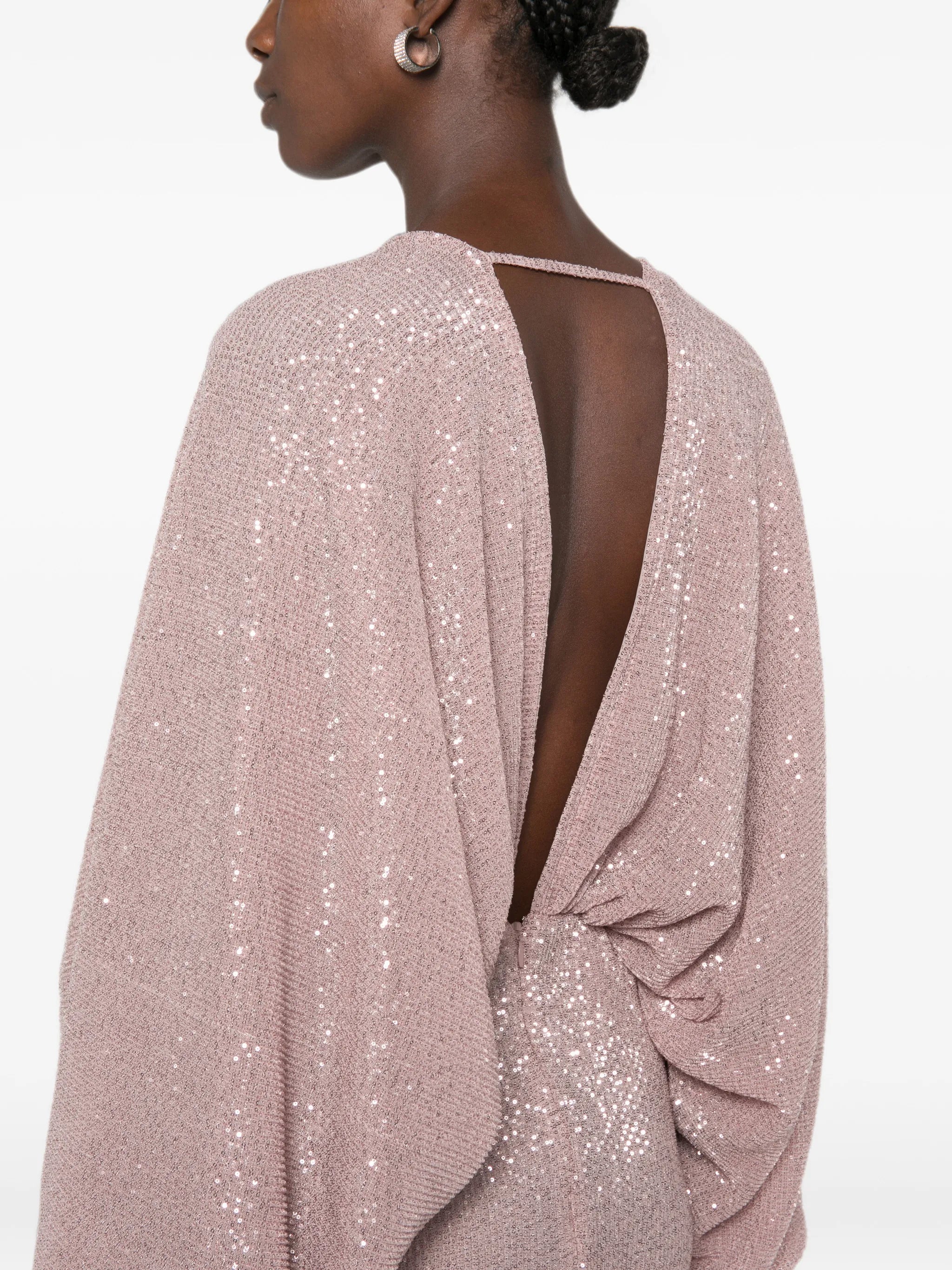 Paradiso sequin-embellished maxi dress