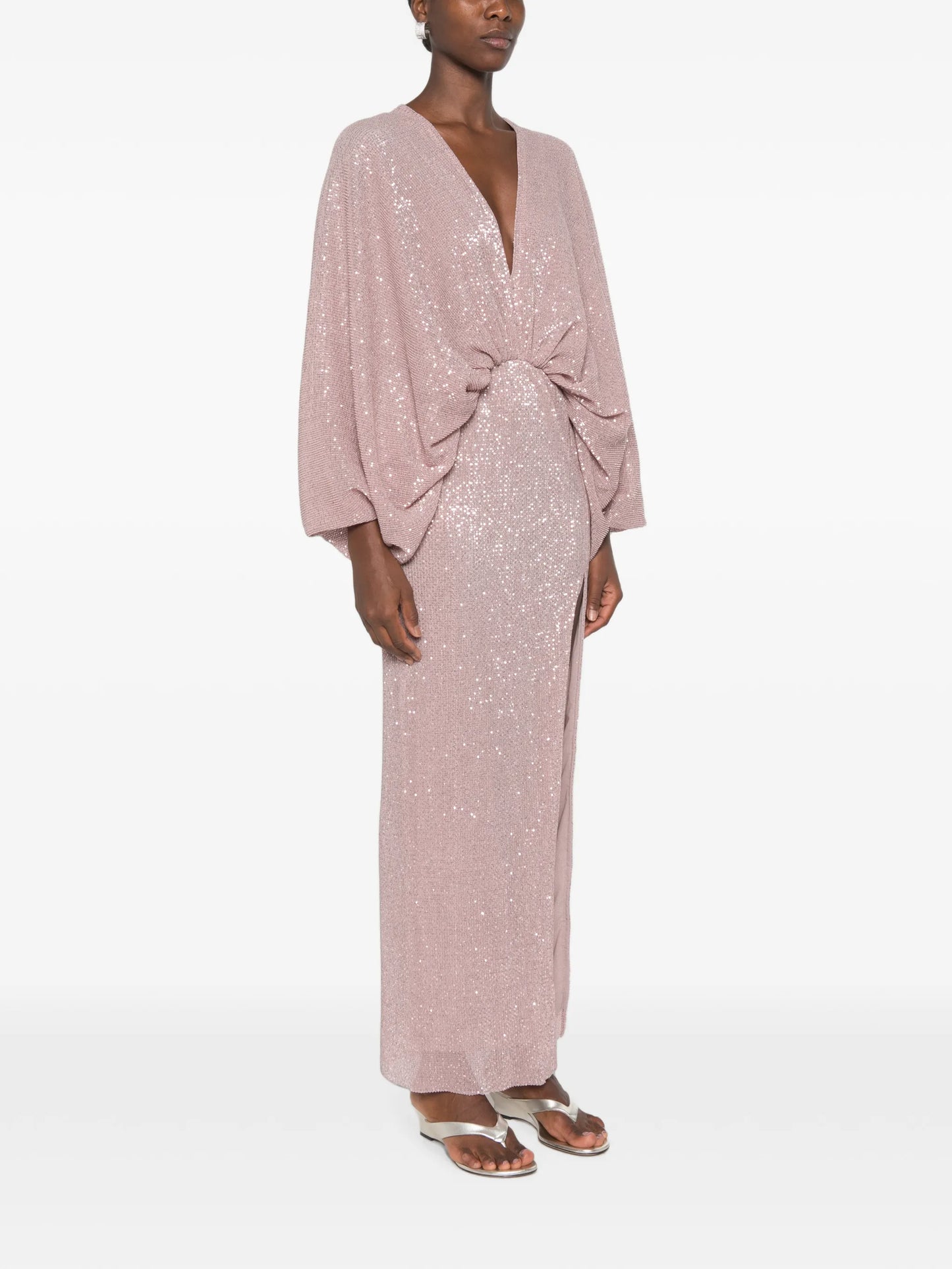 Paradiso sequin-embellished maxi dress