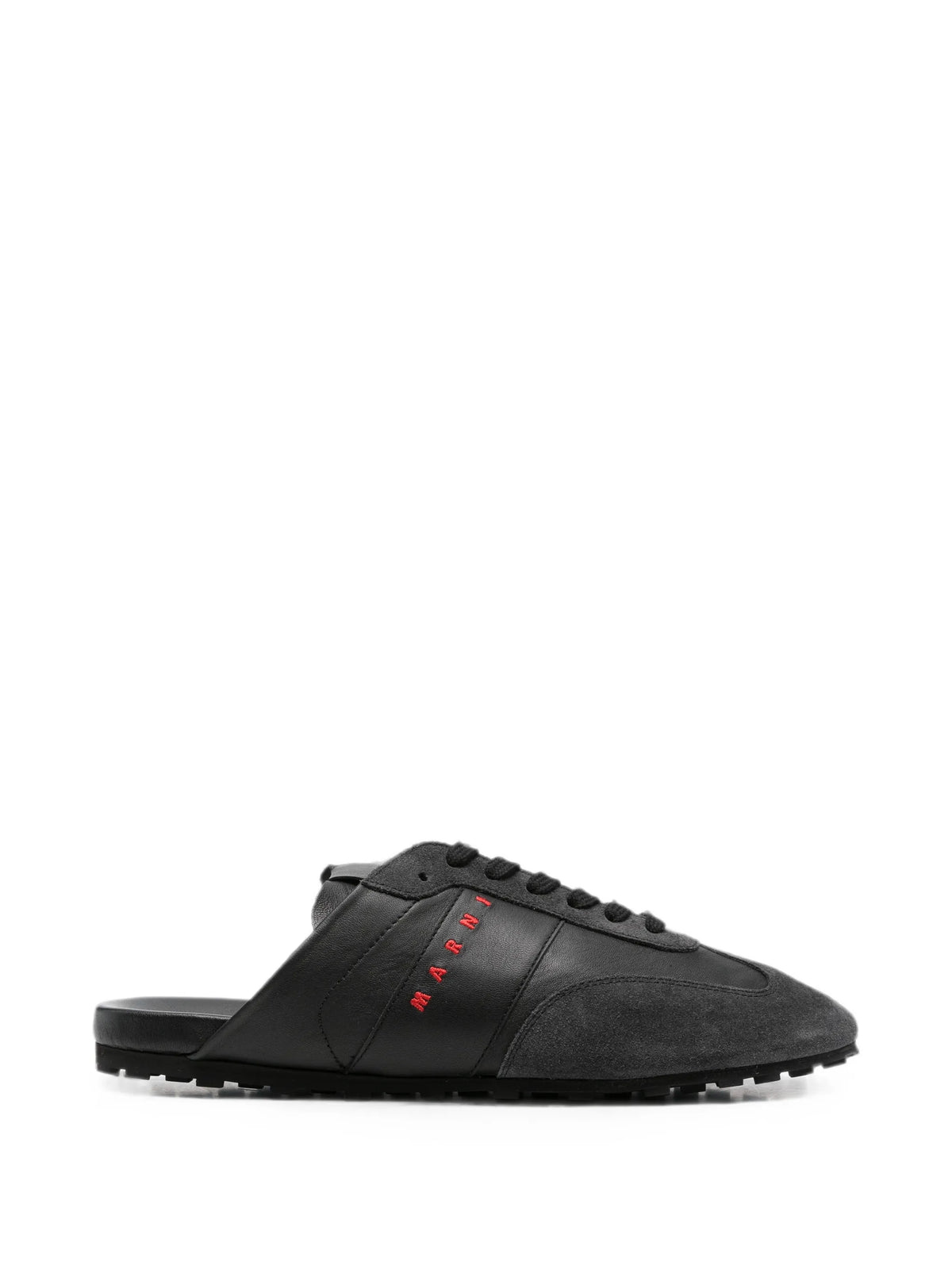 nappa leather and suede Softy Soccer slip-on sneakers