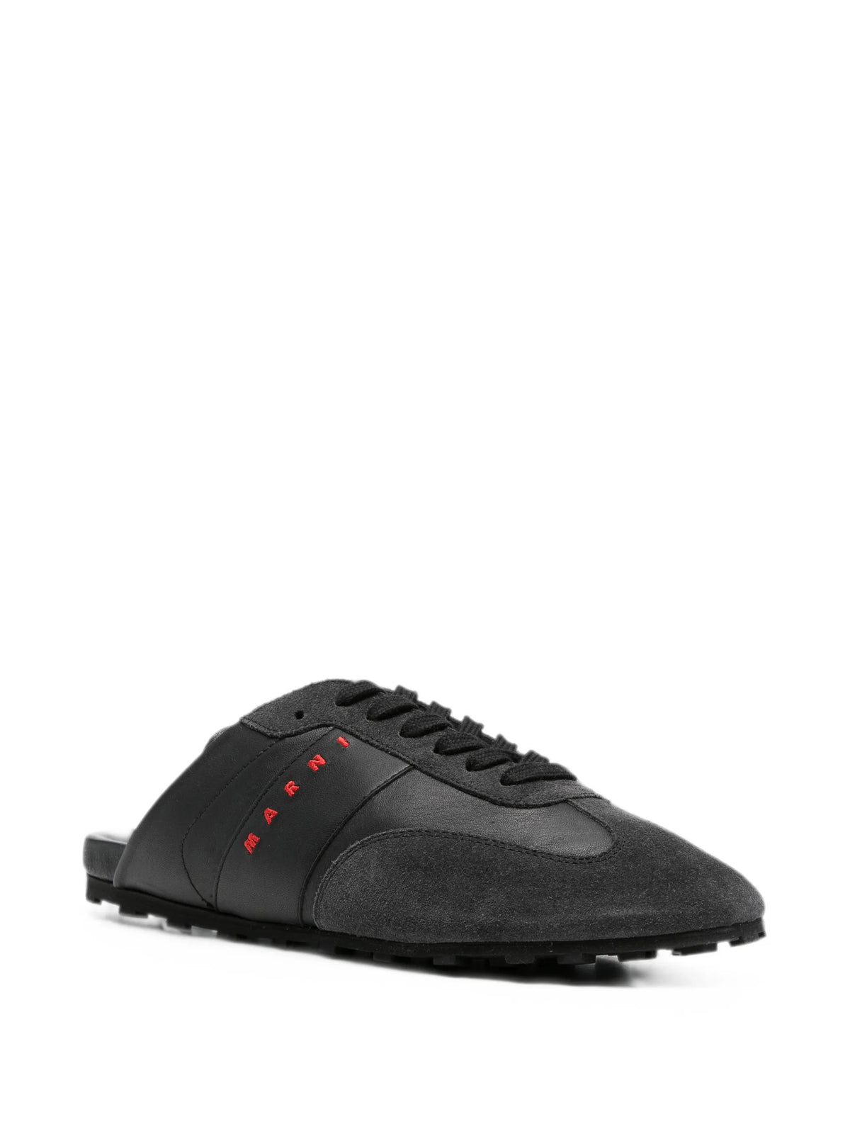 nappa leather and suede Softy Soccer slip-on sneakers