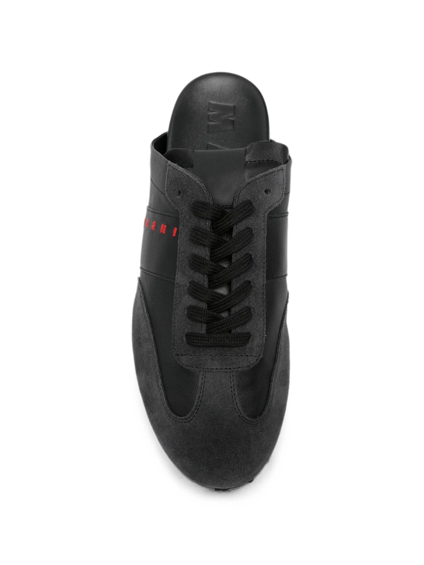 Softy Socce logo-print leather sneakers