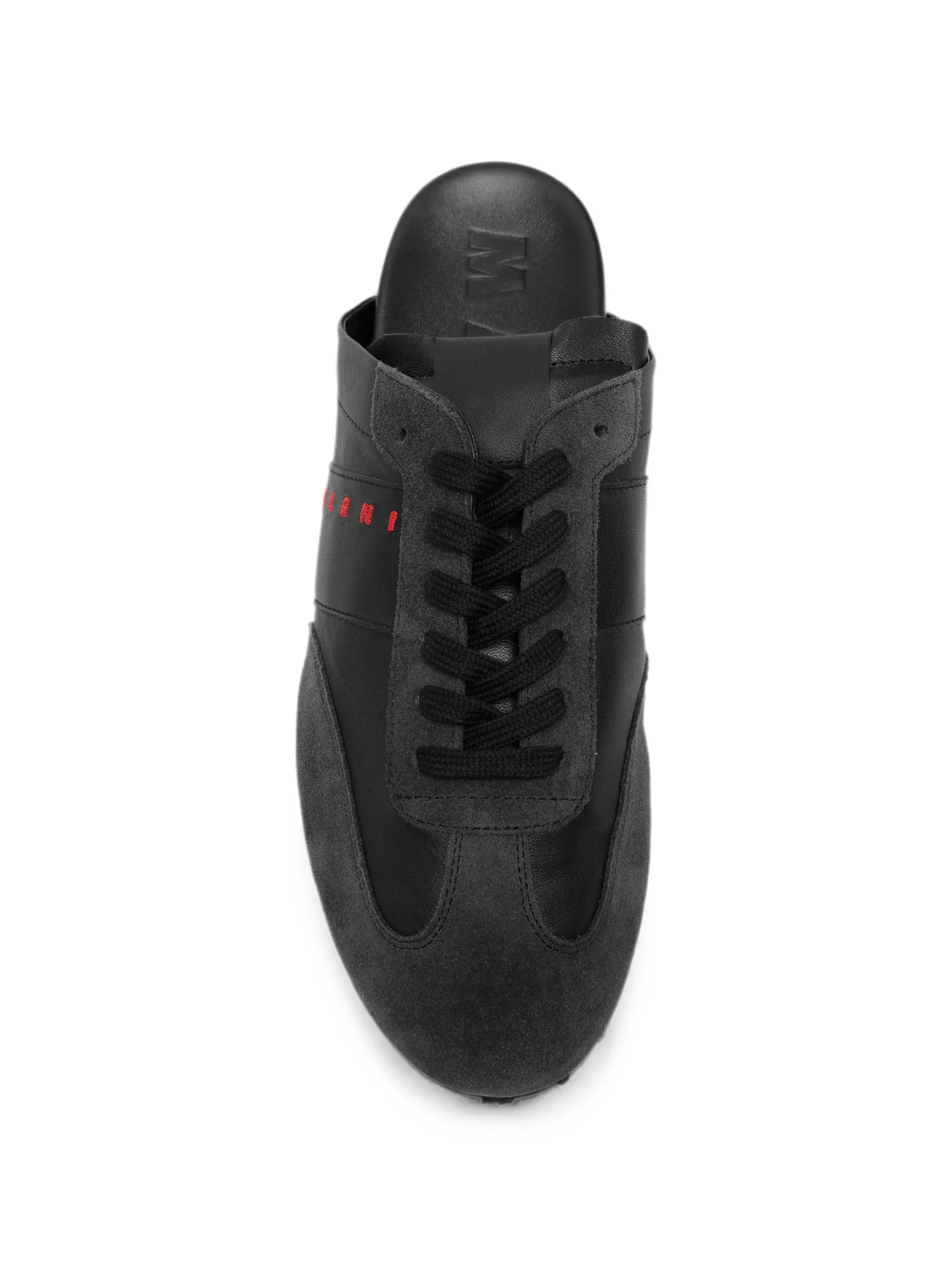 nappa leather and suede Softy Soccer slip-on sneakers