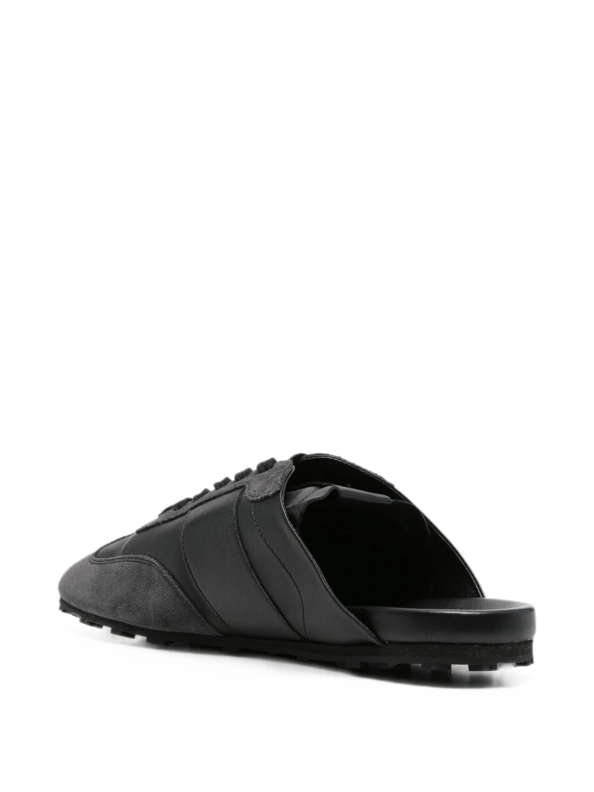 nappa leather and suede Softy Soccer slip-on sneakers