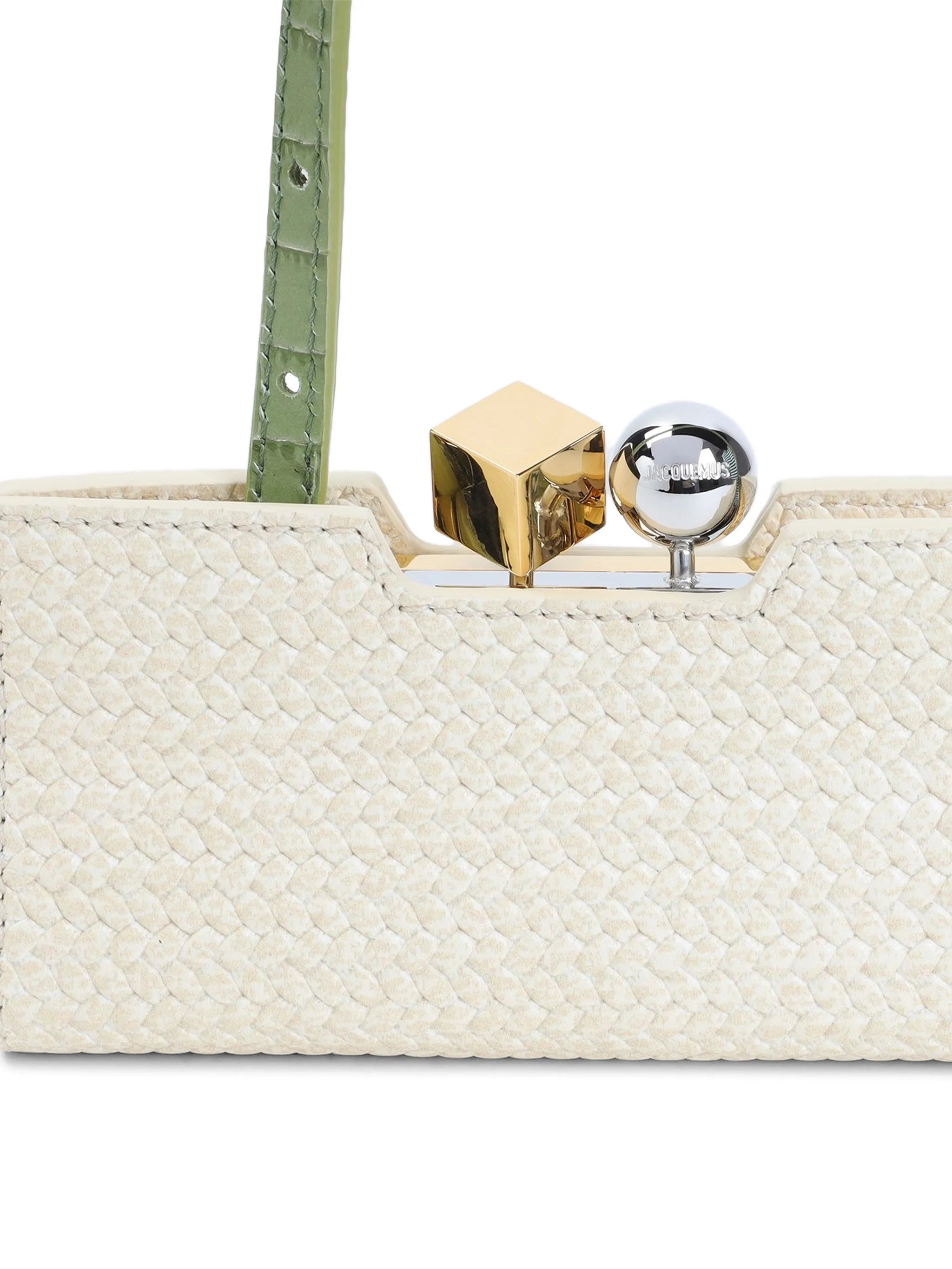 The Poireau clutch bag