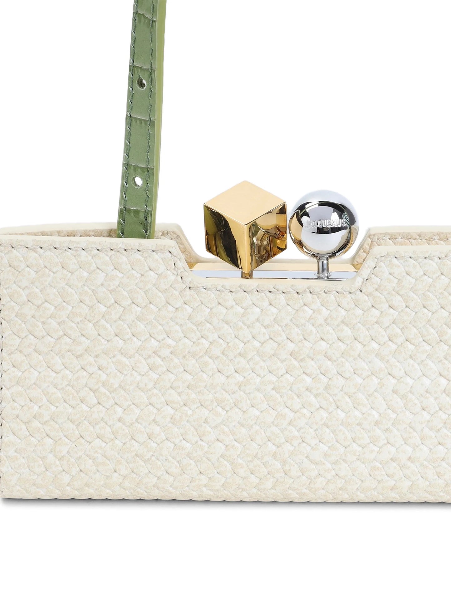 The Poireau clutch bag